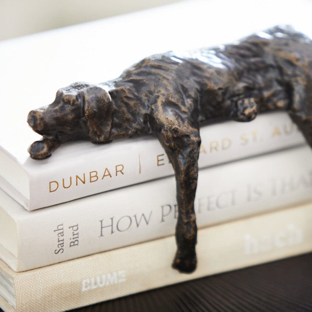 Cyan Design Lazy Dog Sculpture 06234 Decor Contemporary - Bronze