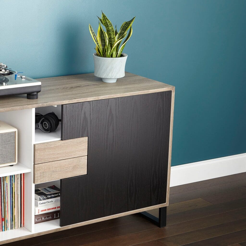 Cyan Design 08736 Selena Slab Planter - Oyster Blue - Small