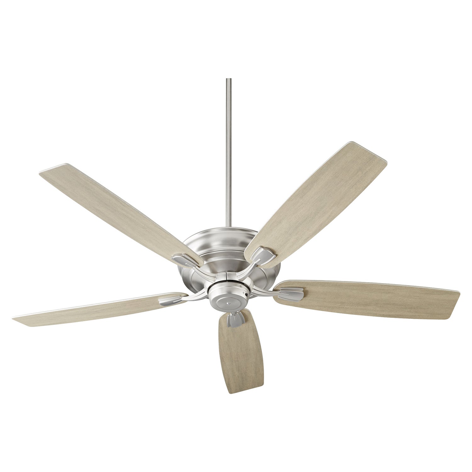 Quorum Gamble 50605-65 Ceiling Fan - Satin Nickel