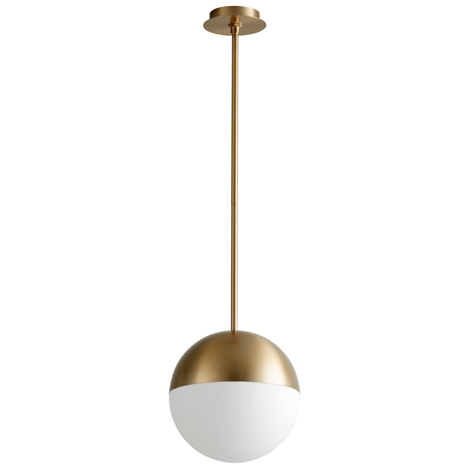 Oxygen by Quorum MONDO 3-6903-40 Pendant Traditional - Aged Brass