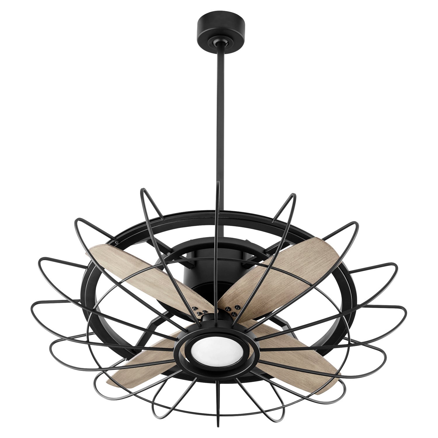 Quorum Mira 32304-69 Ceiling Fan - Textured Black