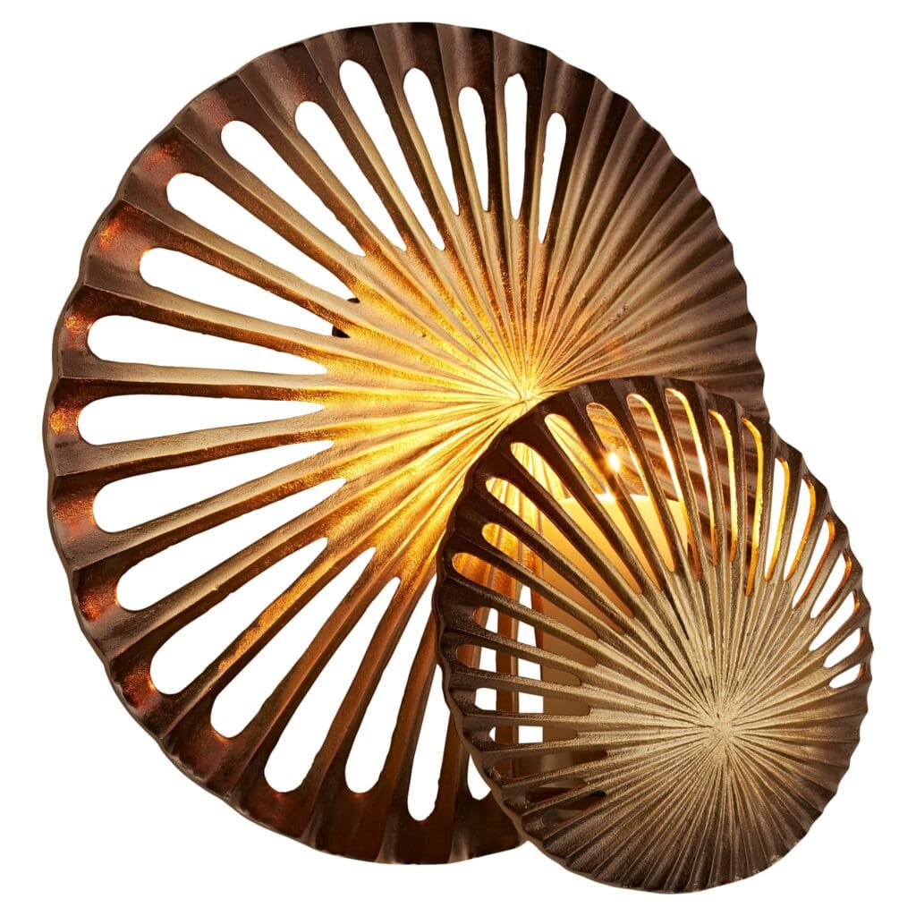 Cyan Design 11315 Decor Art Glass - Antique Brass