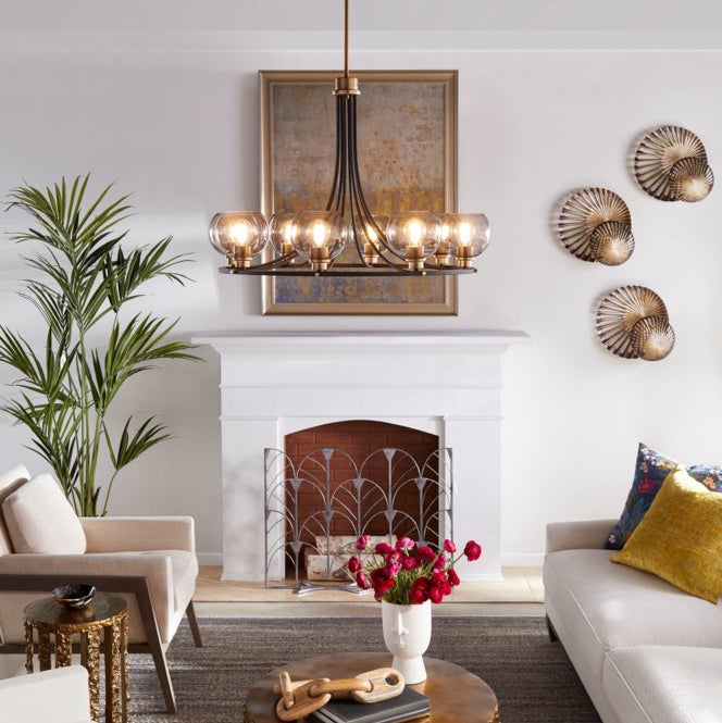 Cyan Design 11315 Decor Art Glass - Antique Brass