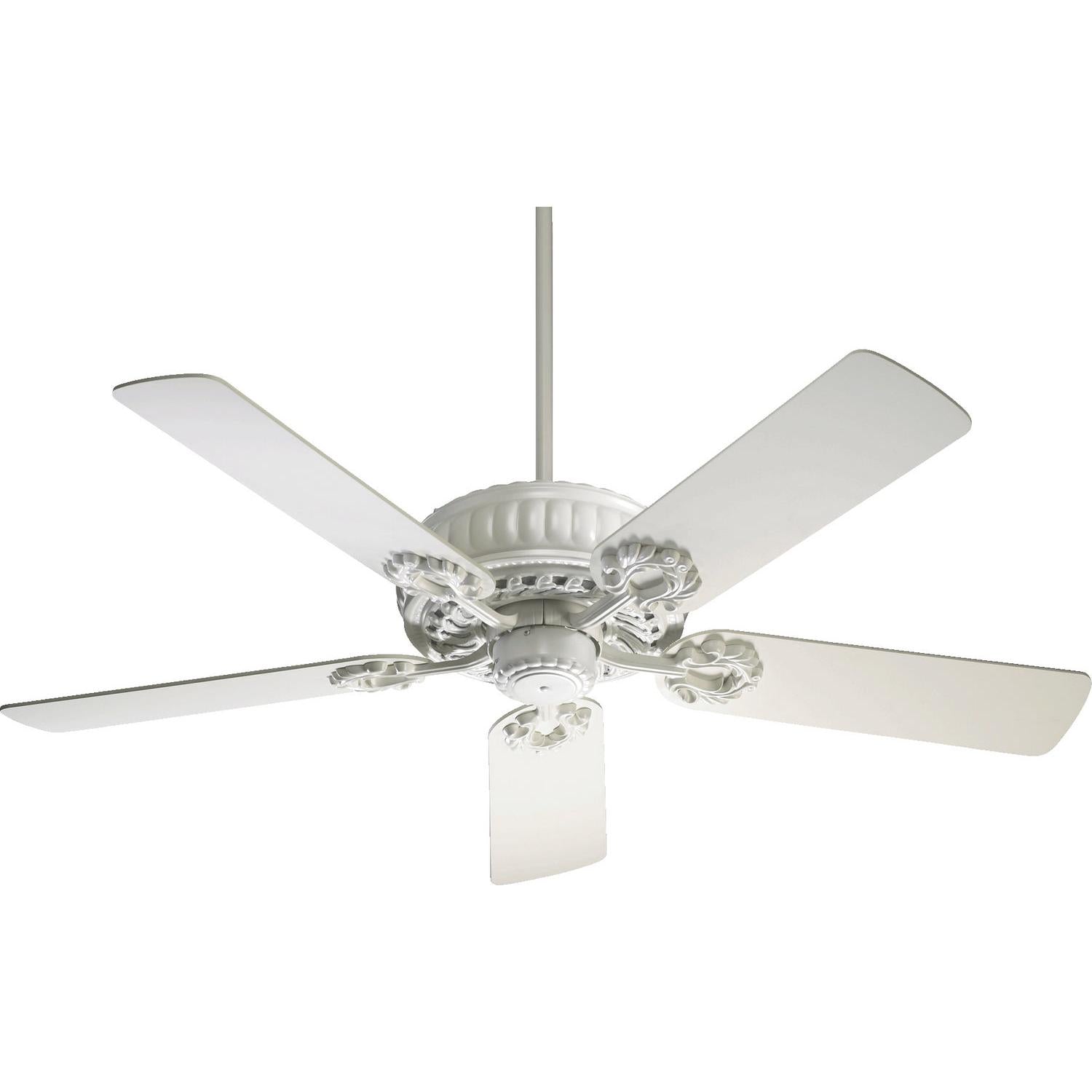 Quorum Empress 35525-8 Ceiling Fan - Studio White