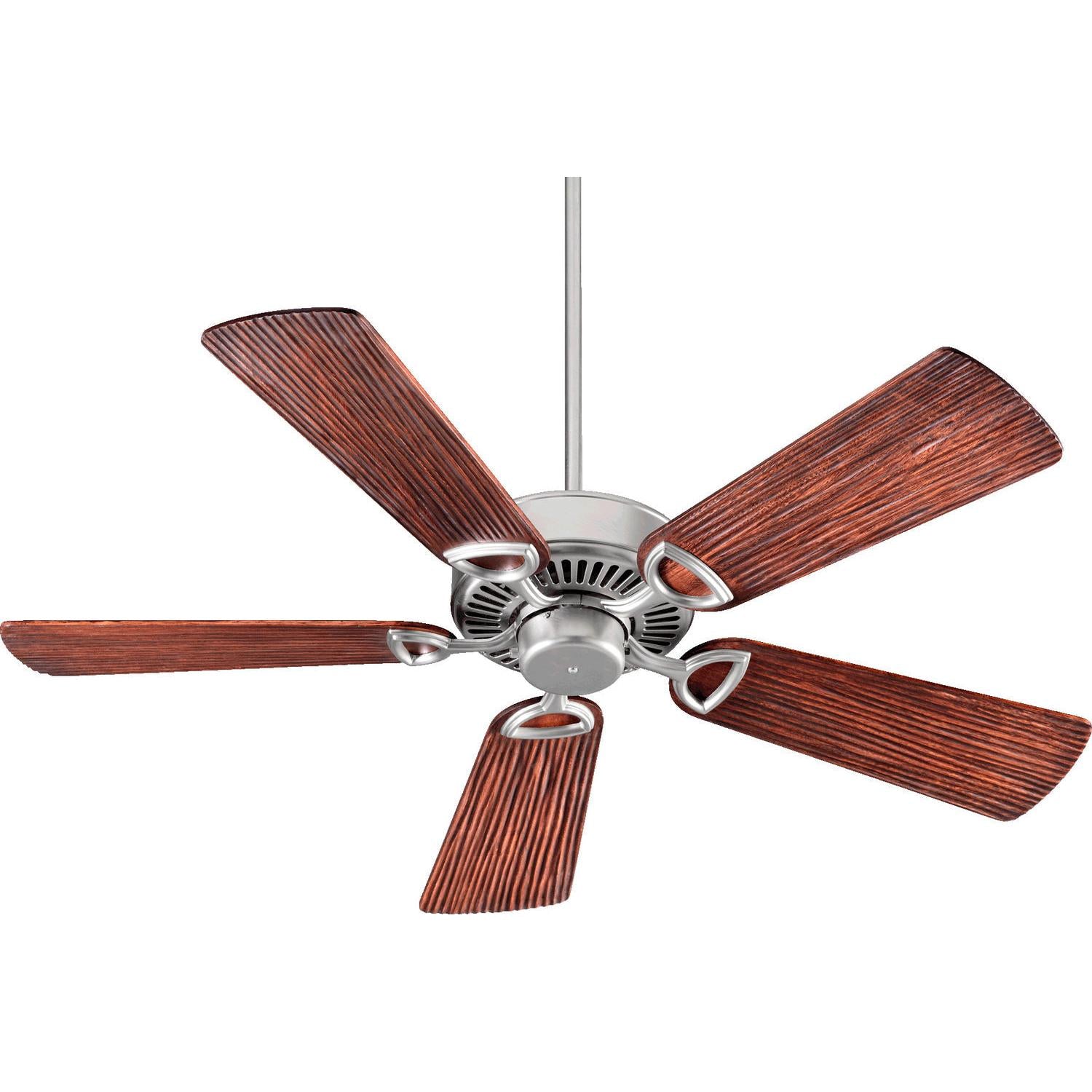Quorum Estate 43525-65 Ceiling Fan - Satin Nickel