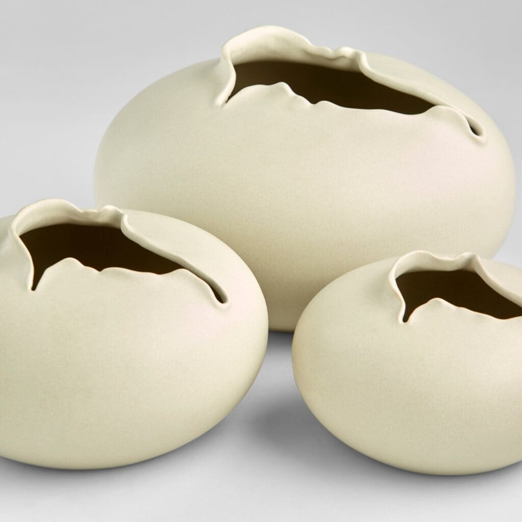 Cyan Design 11403 Decor - Off White Glaze