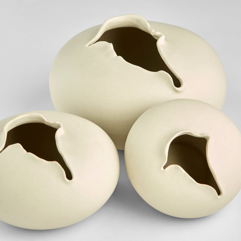 Cyan Design 11403 Decor - Off White Glaze