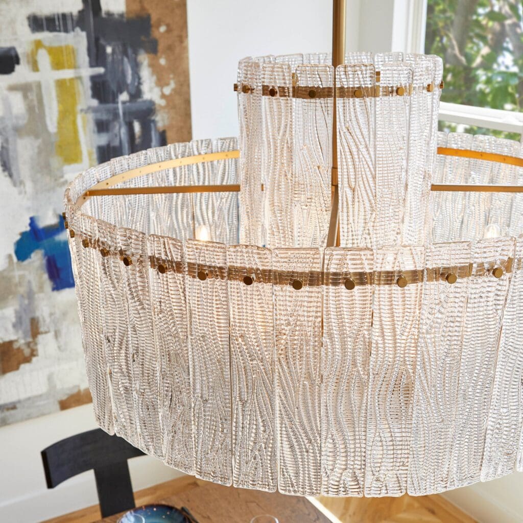 Cyan Design 11631 Chandelier - Aged Brass