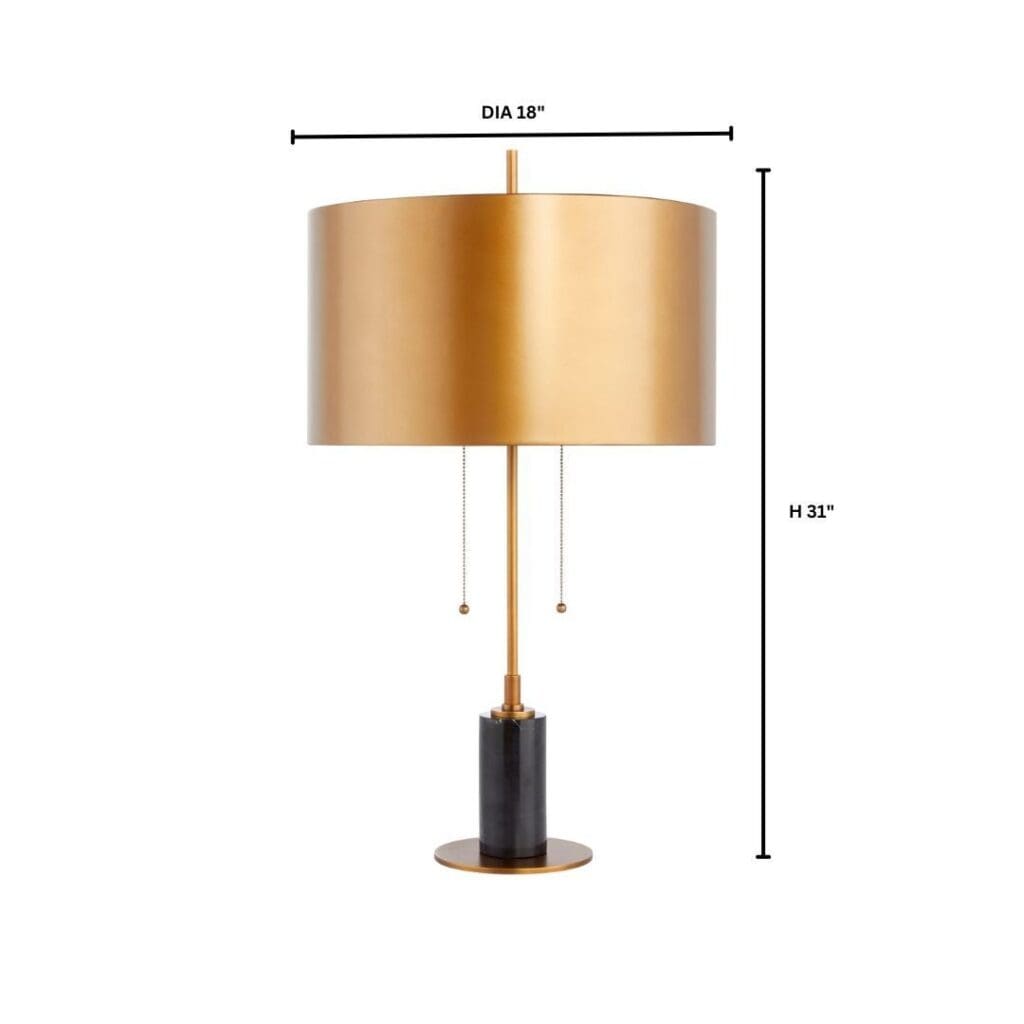 Cyan Design 11711 Lamp - Black And Brass