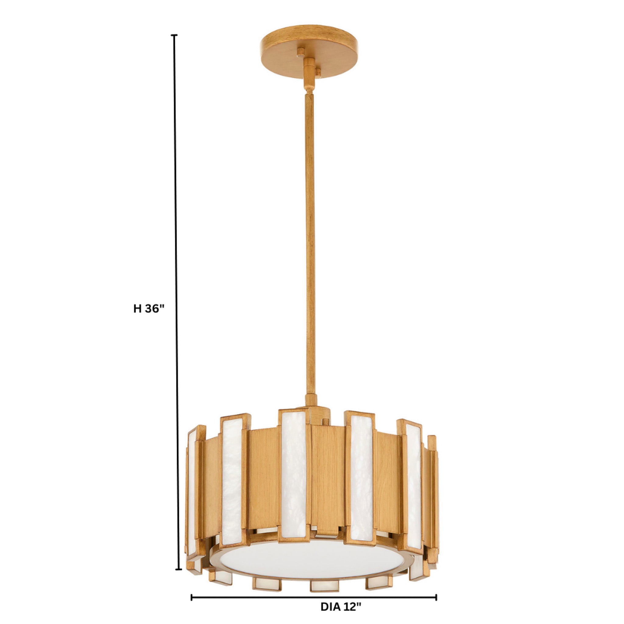 Cyan Design 11949 Pendant - Aged Brass