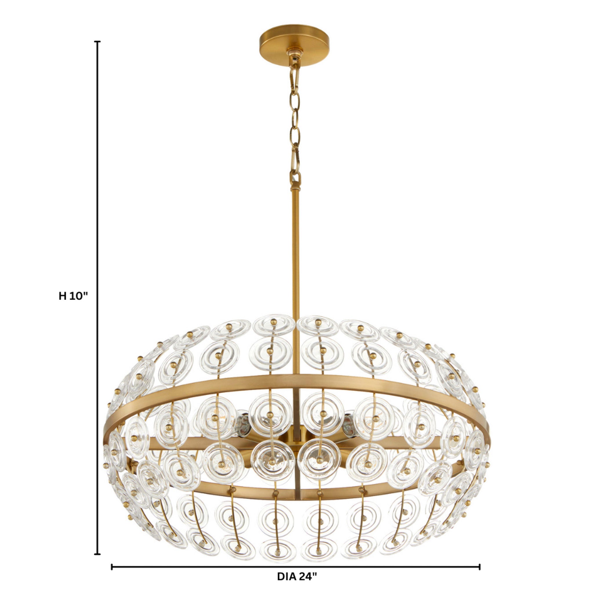 Cyan Design 11959 Pendant - Aged Brass