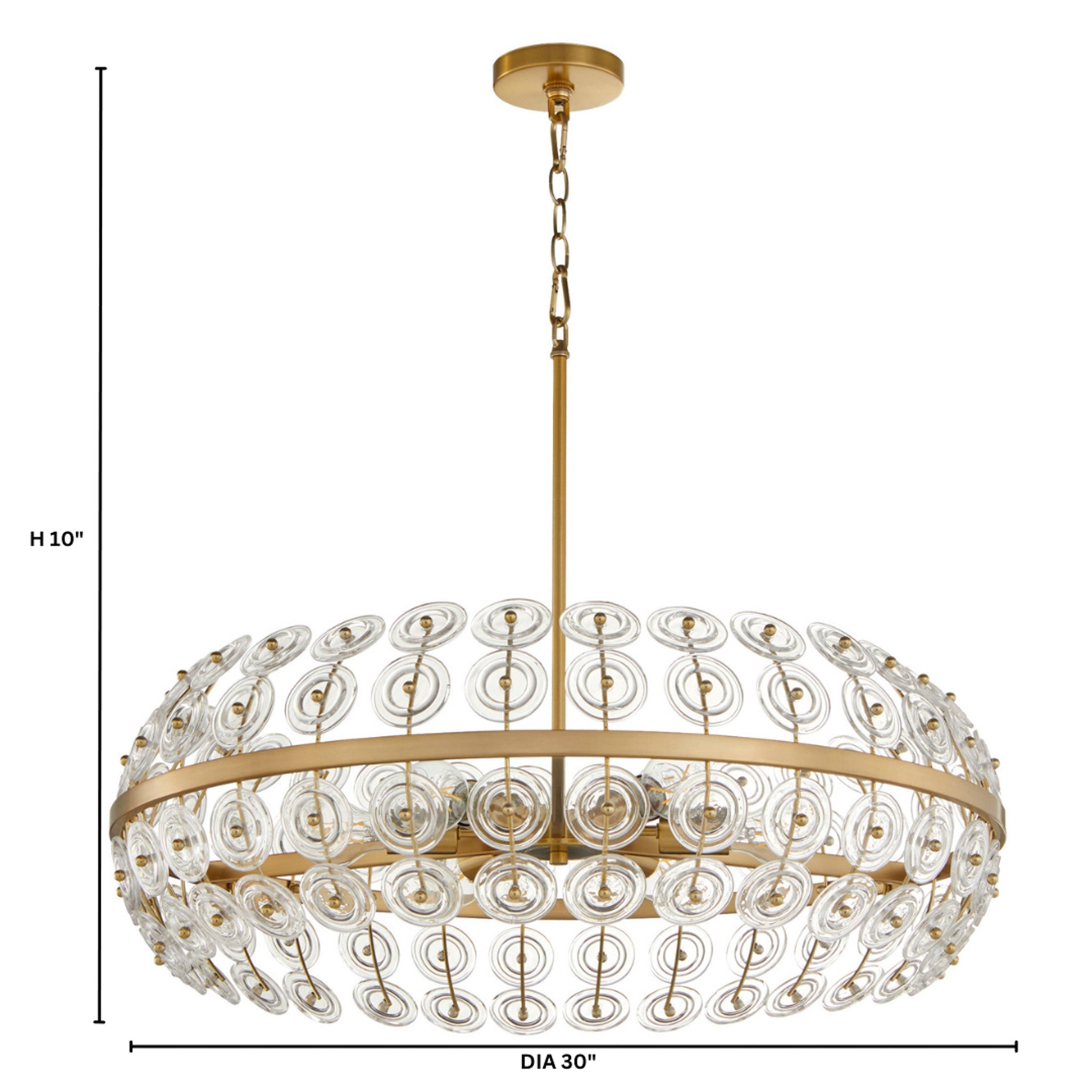 Cyan Design 11960 Pendant - Aged Brass