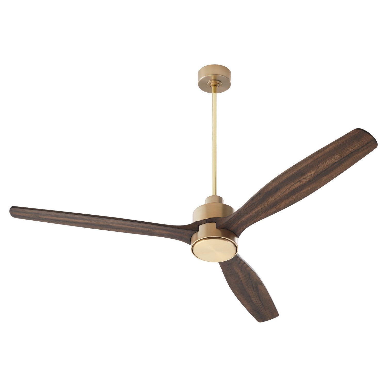 Quorum Reni 21653-80 Ceiling Fan - Aged Brass