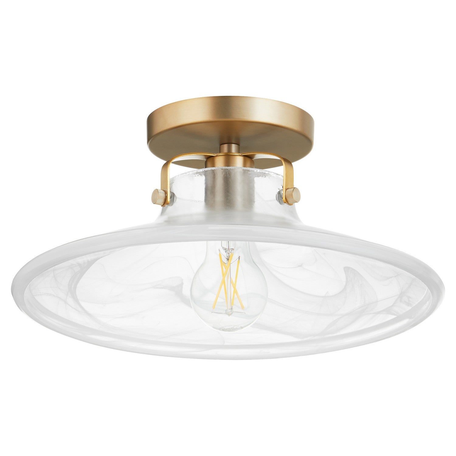 Quorum 2820-13-80 Dual Mount - Aged Brass