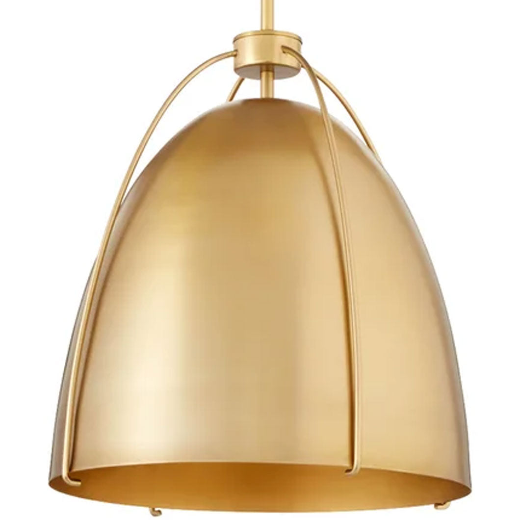 Quorum JAMIE 860-3-80 Pendant - Aged Brass