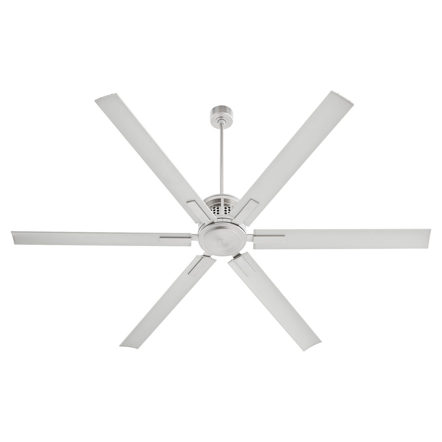 Quorum Zeus 10806-65 Patio Fan - Satin Nickel
