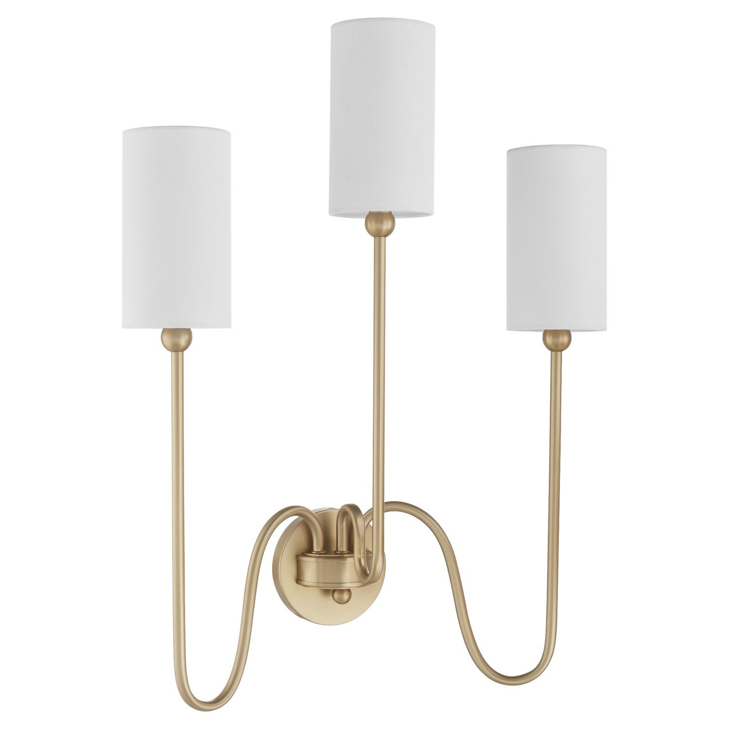 Quorum Charlotte 597-3-80 Wall Mount - Aged Brass