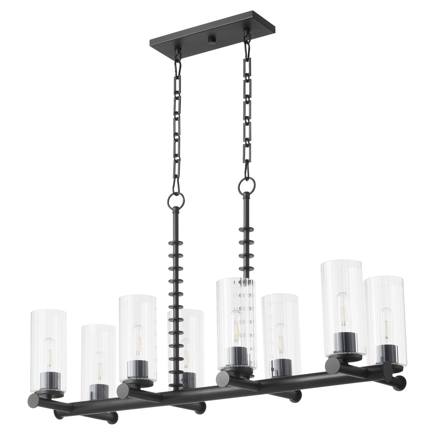 Quorum Juniper 651-8-59 Chandelier - Matte Black