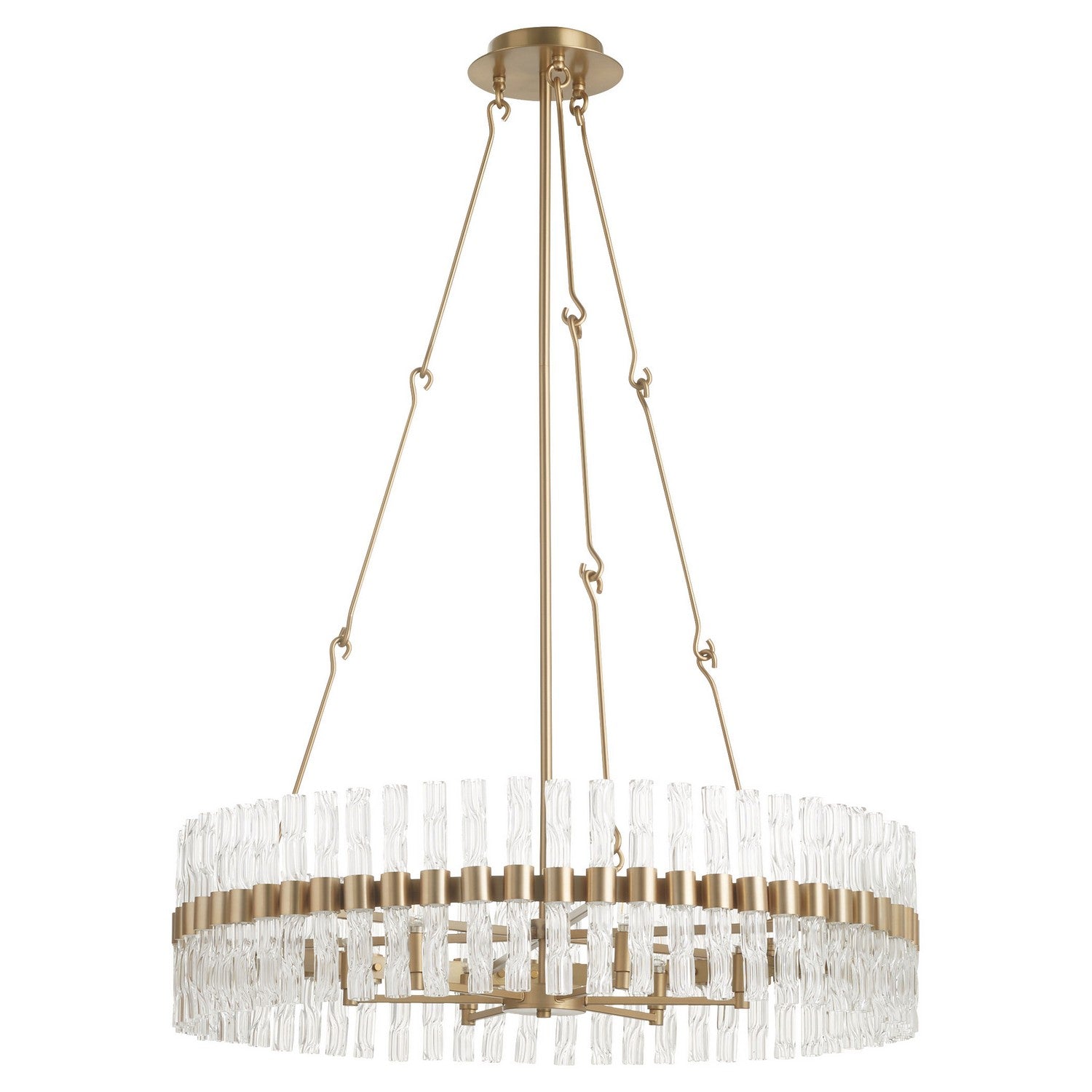Cyan Design 11627 Chandelier - Aged Brass