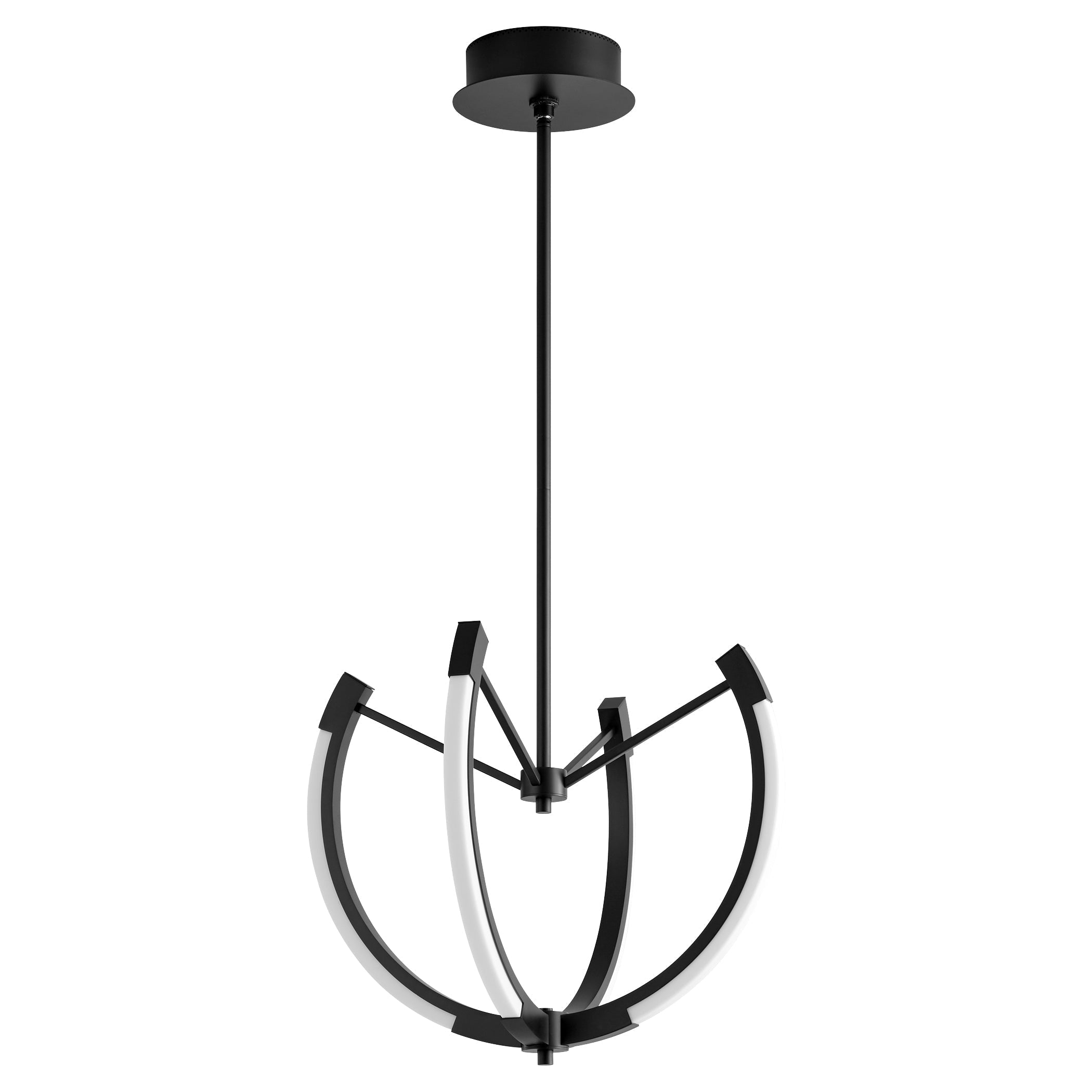 Oxygen Utopia 3-6140-15 Modern Chandelier - Black