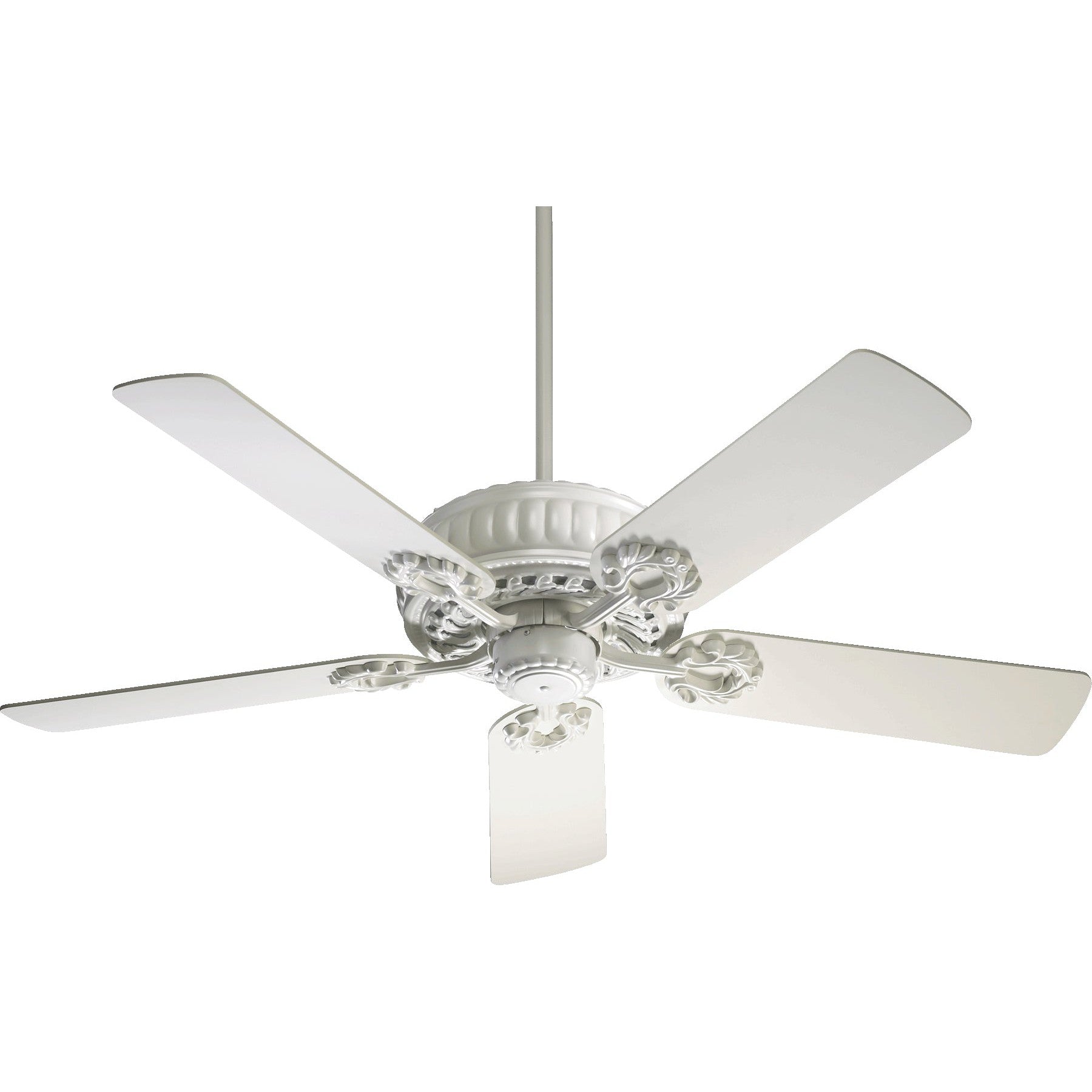 Quorum Empress 35525-8 Ceiling Fan - Studio White