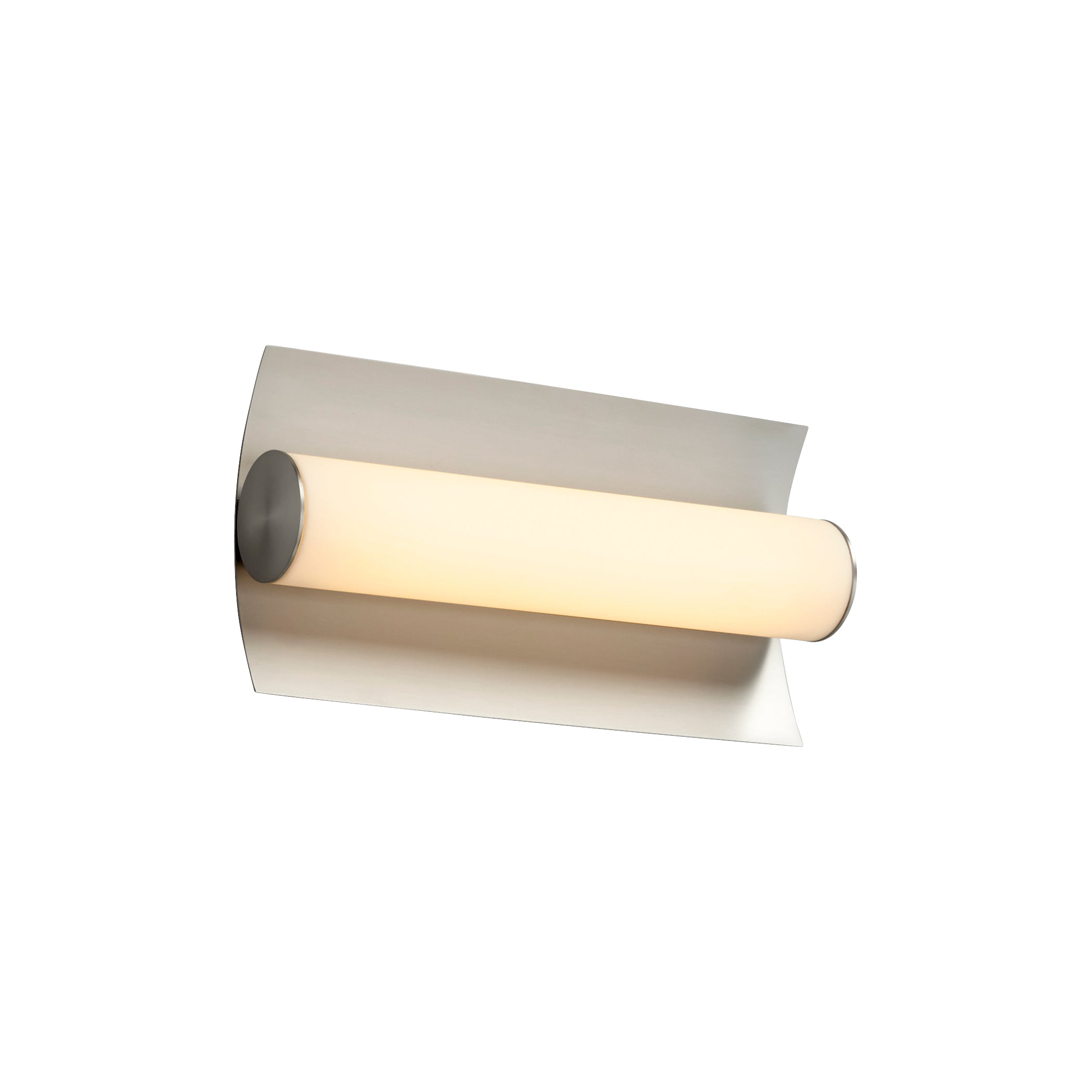 Oxygen Wave 3-5020-24 Modern Sconce - Satin Nickel