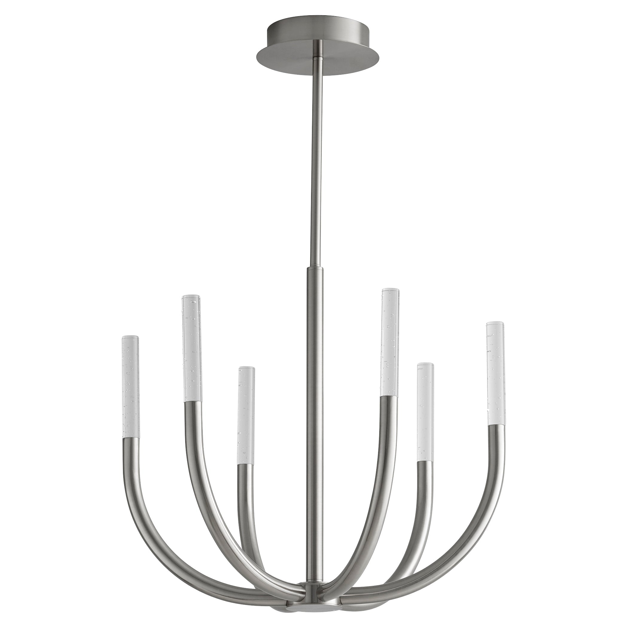 Oxygen Presto! 3-657-24 Modern Chandelier - Satin Nickel