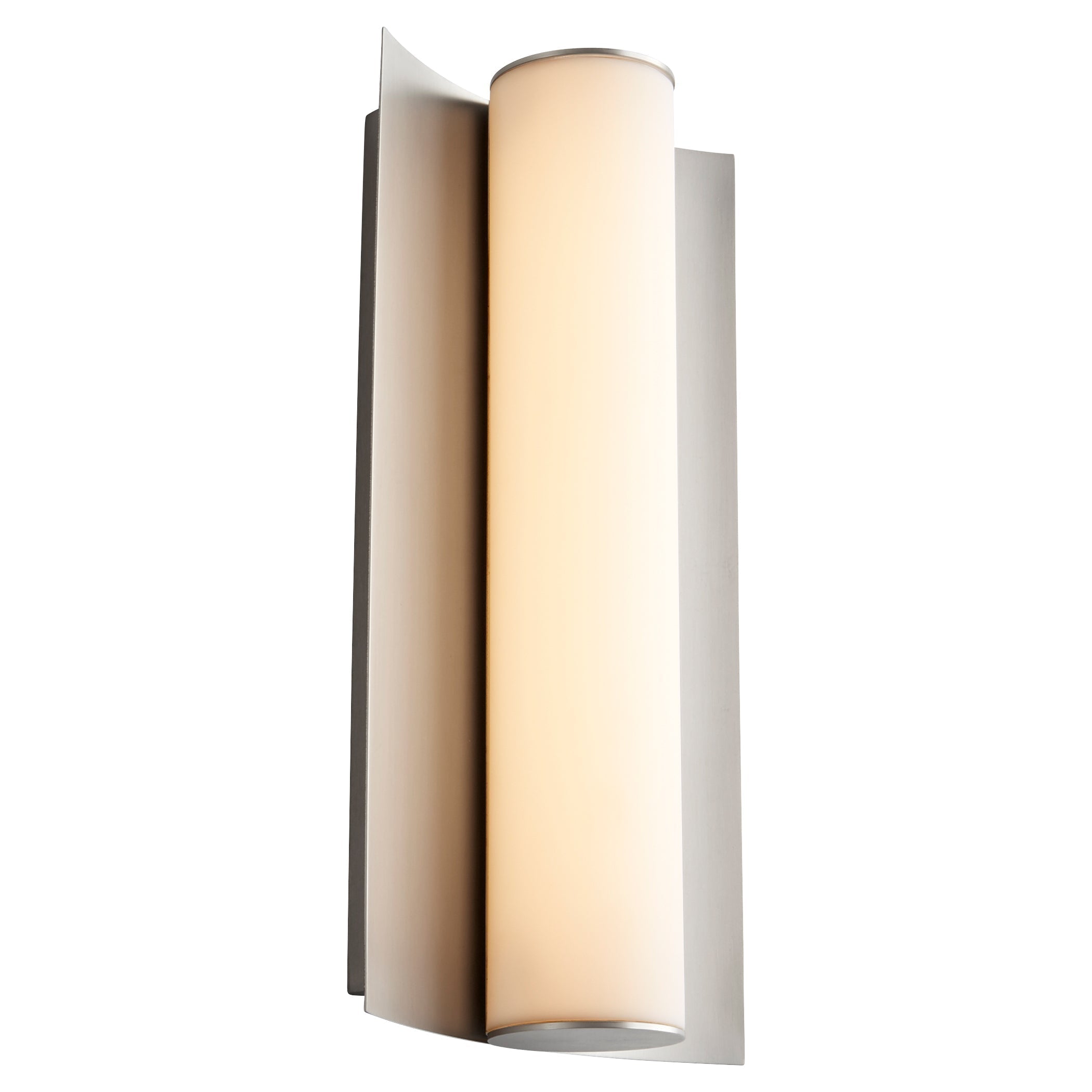 Oxygen Wave 3-5020-24 Modern Sconce - Satin Nickel