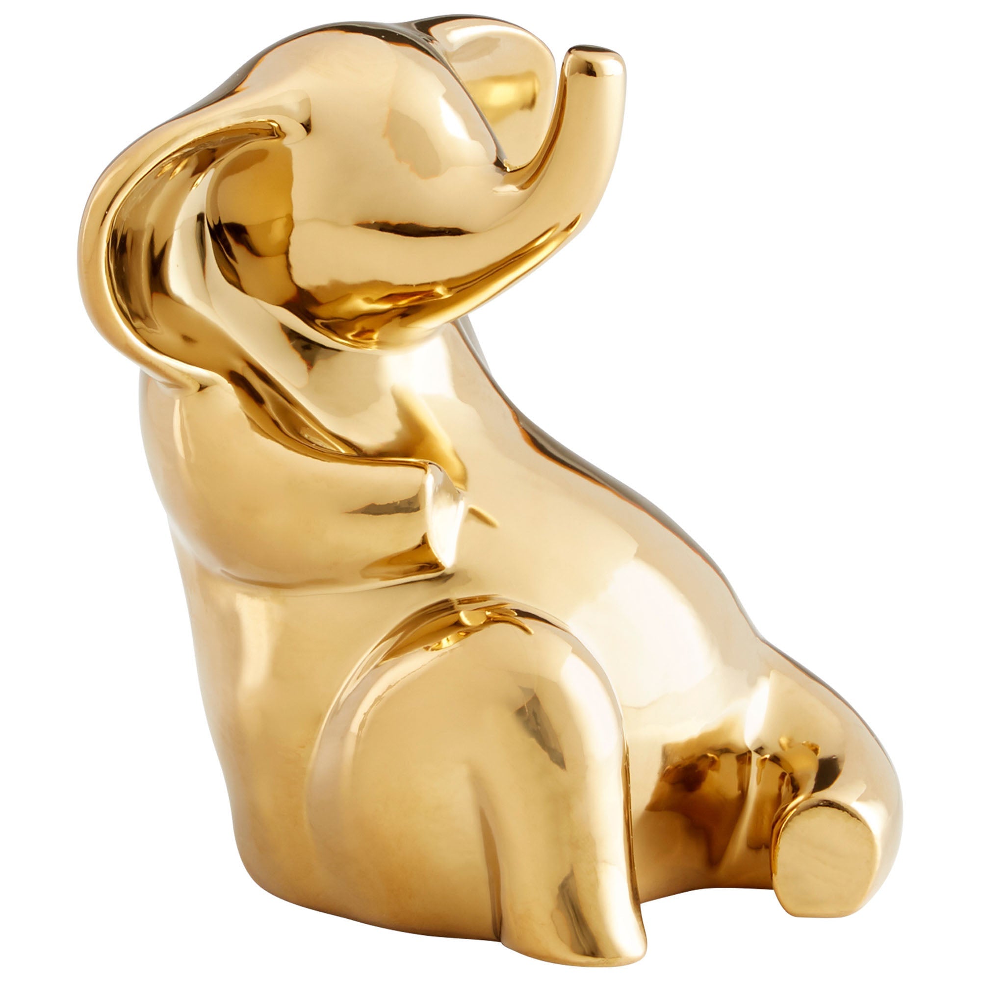 Cyan Design 09866 Colossus Elephant Sculpture - Gold