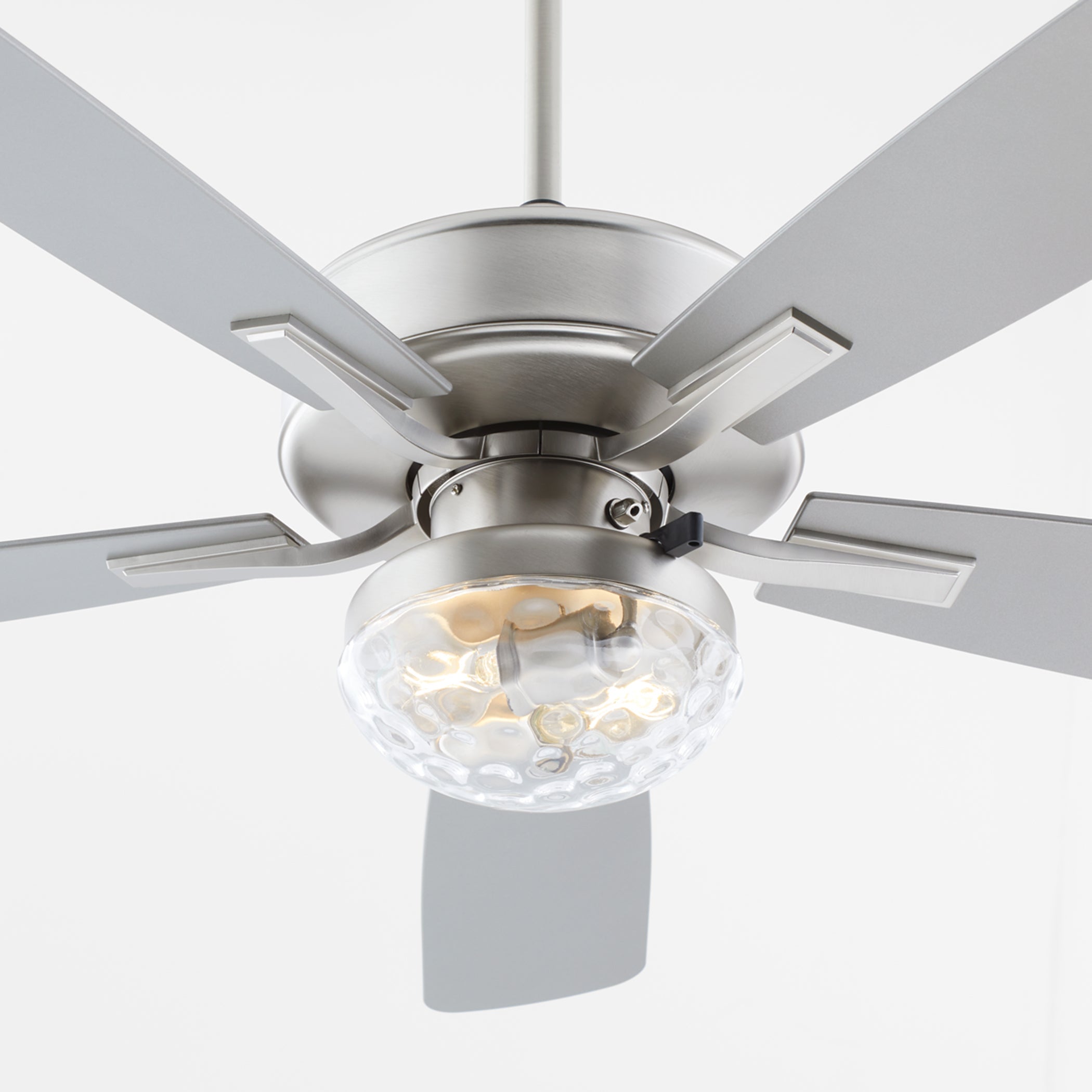 Quorum Ovation Patio 14525-65 Patio Fan - Satin Nickel