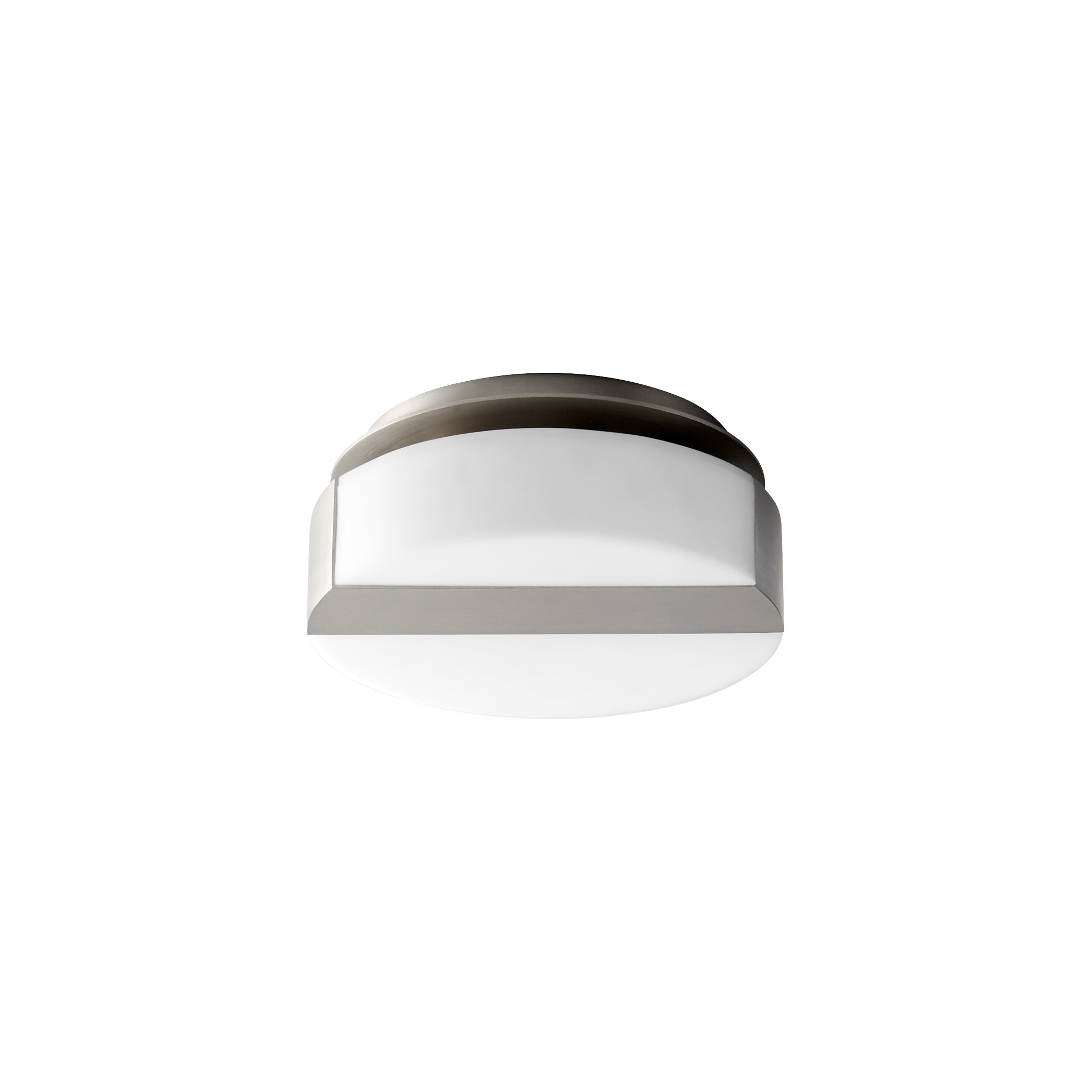 Oxygen AURORA 3-551-24 Modern Flush Mount Wall or Ceiling Light Fixture - Satin Nickel