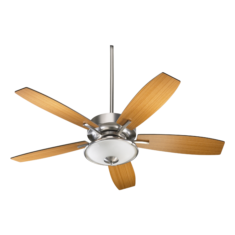 Quorum Soho 64525-65 Ceiling Fan - Satin Nickel