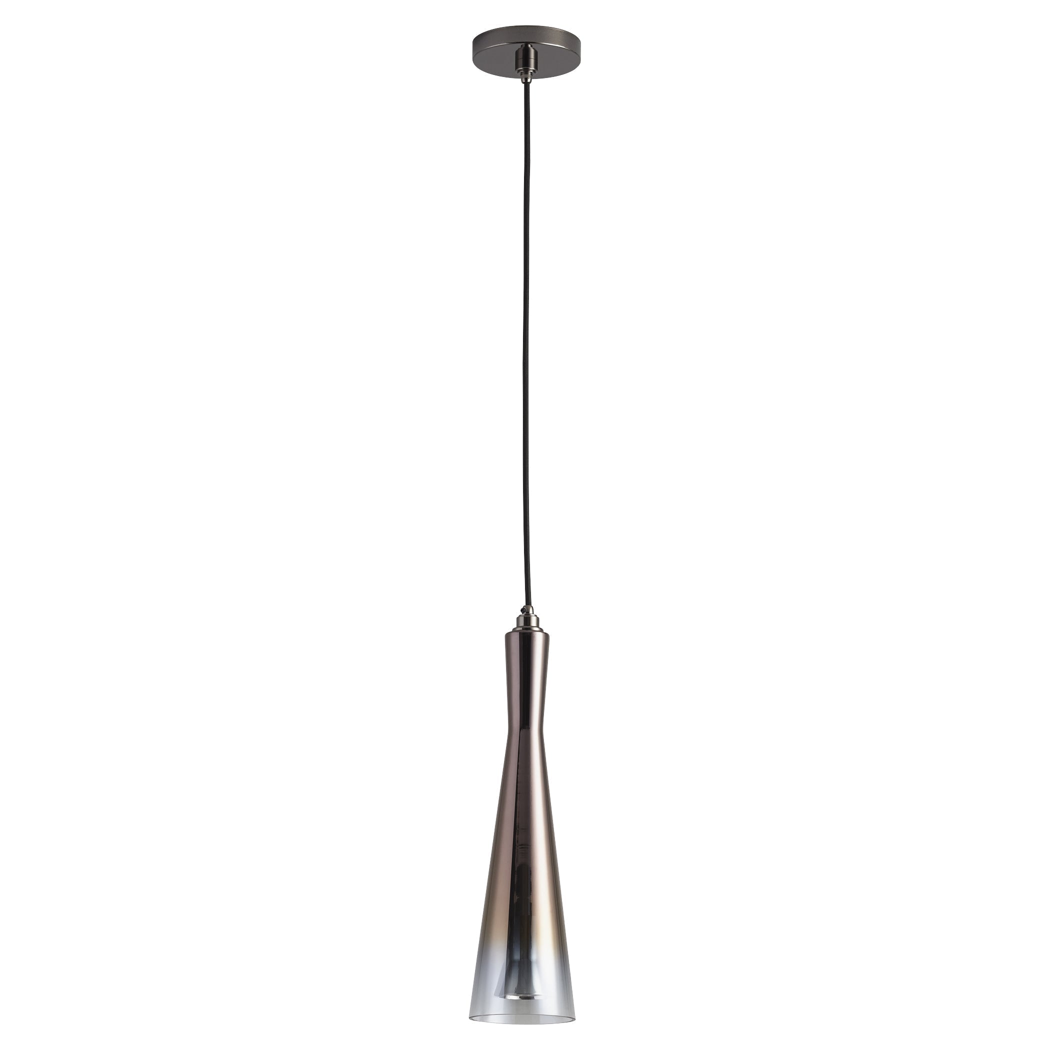 Oxygen Cornet 3-651-2018 Modern Pendant - Gunmetal W/ Coffee Ombre