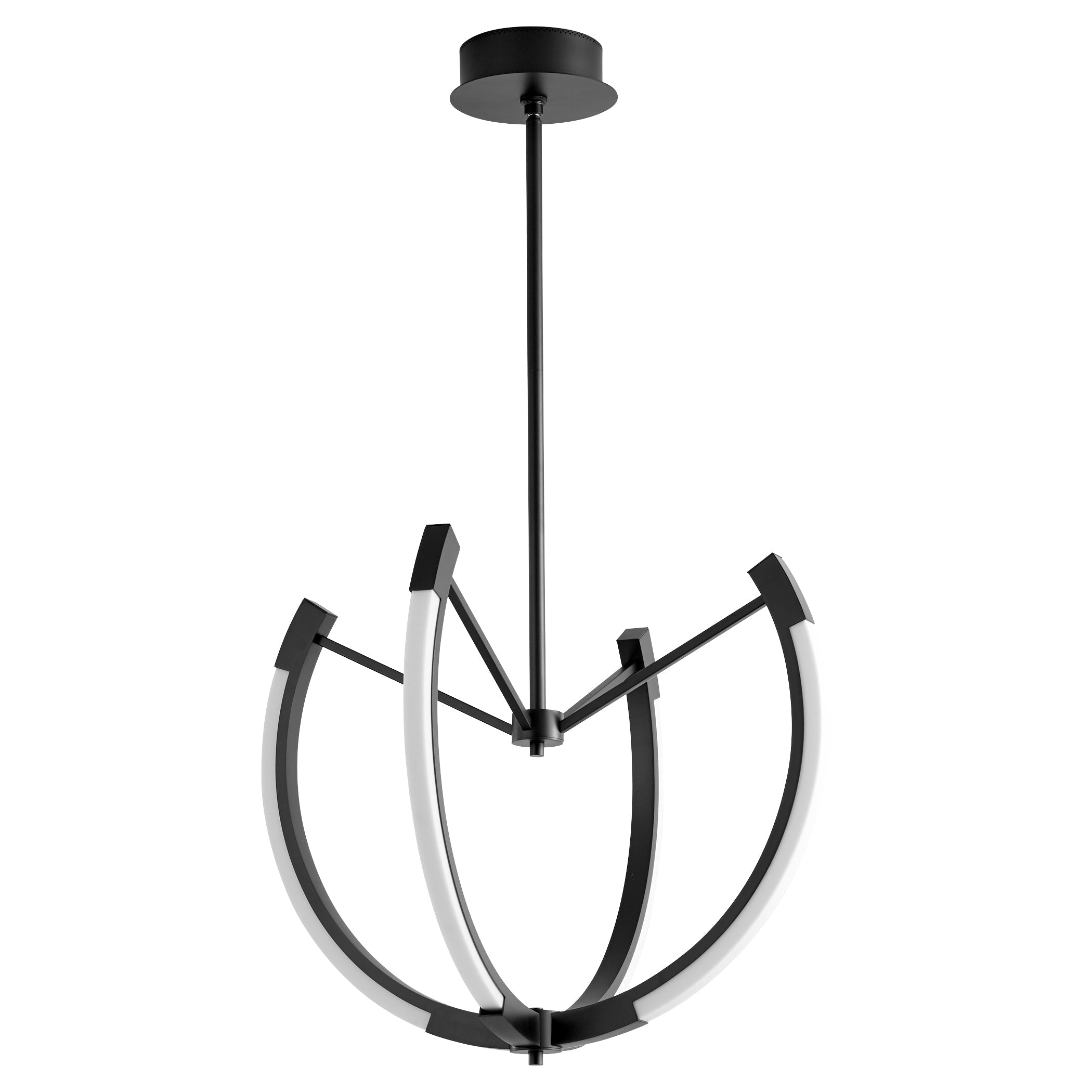 Oxygen Utopia 3-6141-15 Modern Chandelier - Black