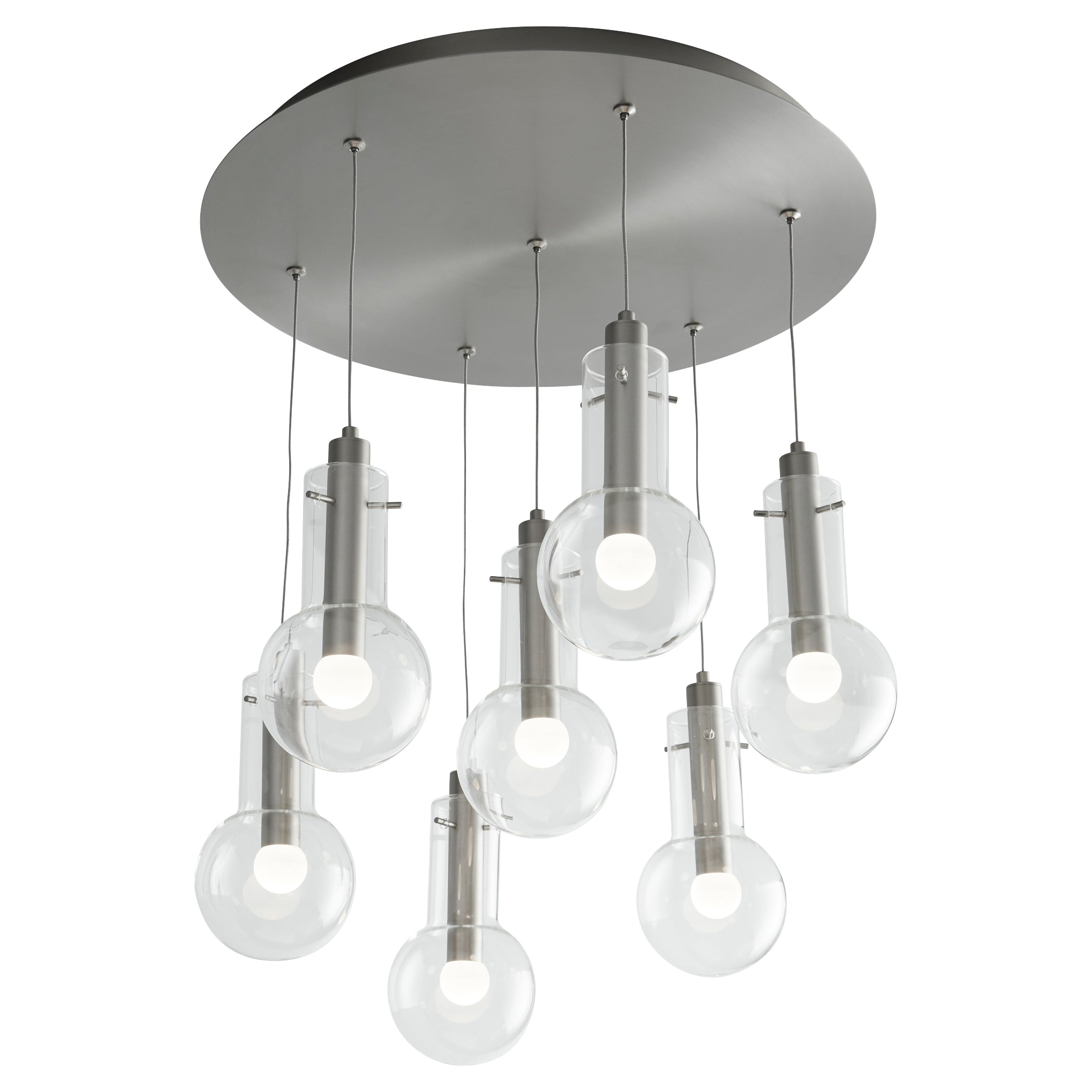 Oxygen Primo 3-674-24 Modern Pendant - Satin Nickel