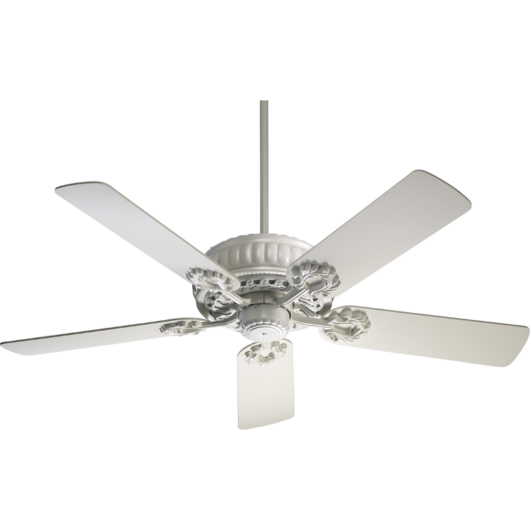 Quorum Empress 35525-8 Ceiling Fan - Studio White
