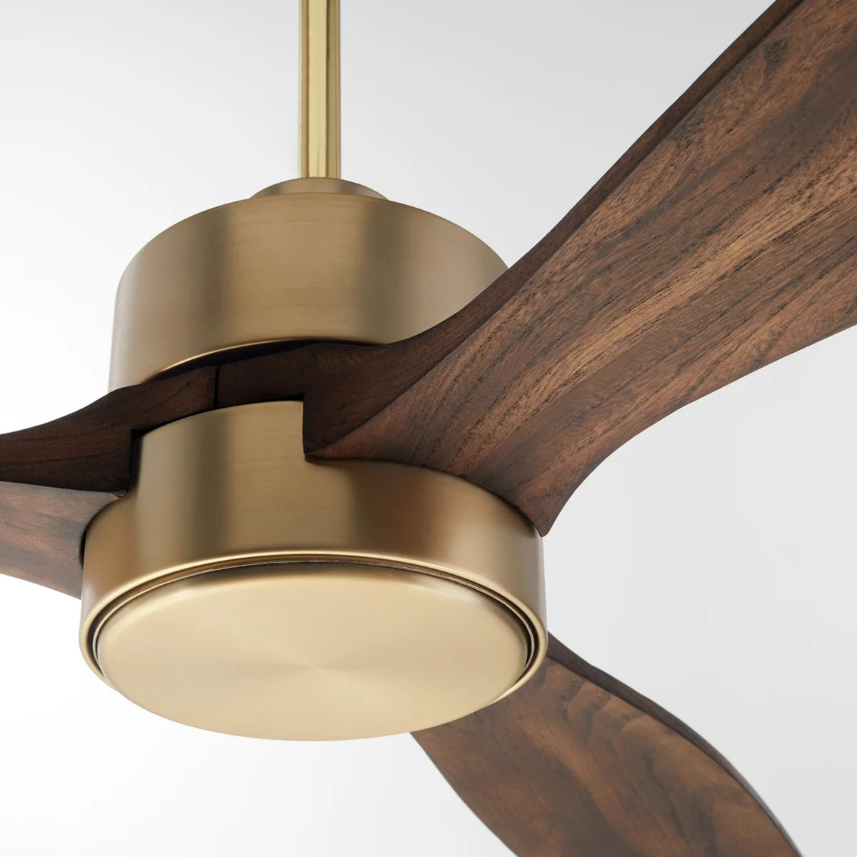 Quorum RENI 21653-80 Fan - Aged Brass