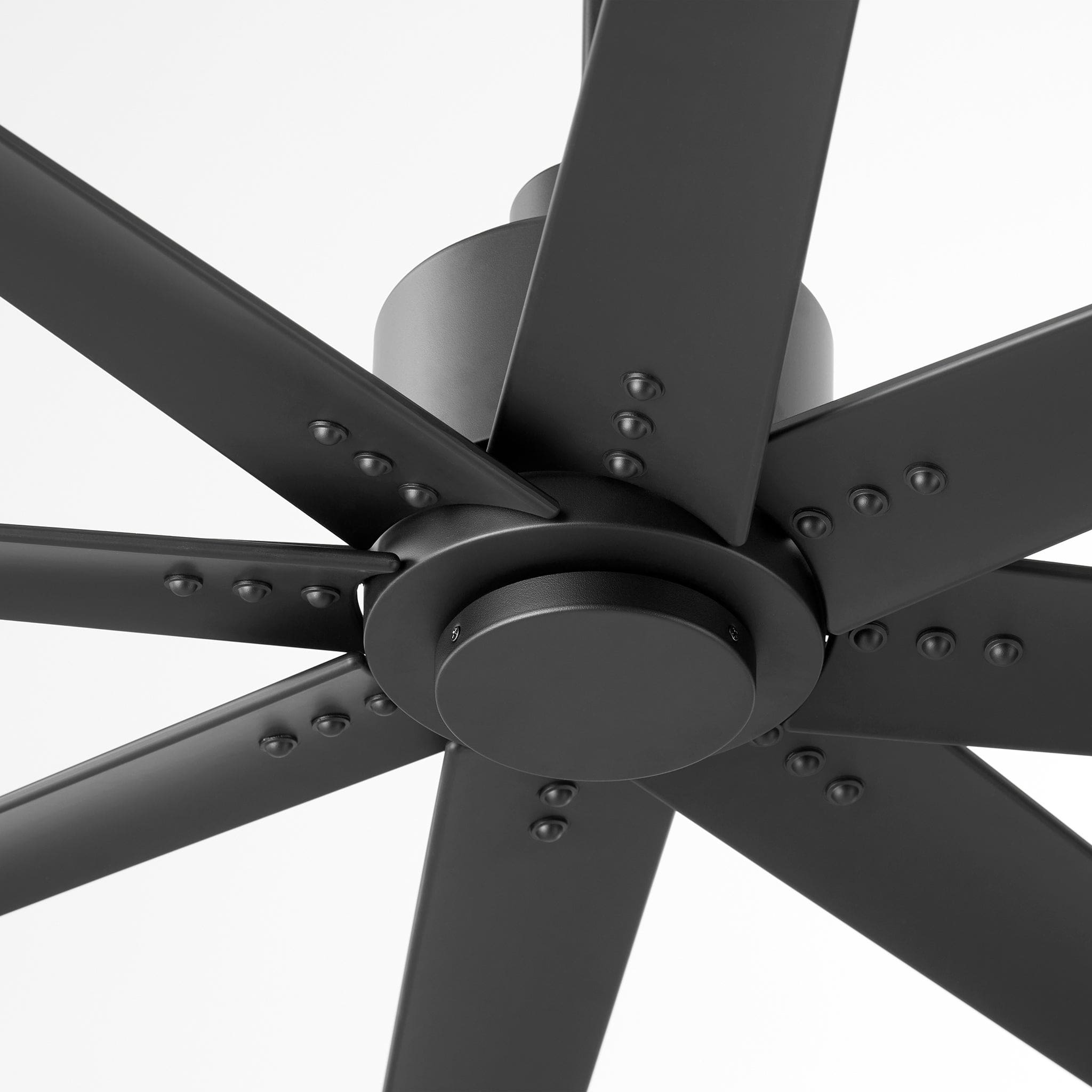 Oxygen by Quorum FLEET 3-112-1515 Ceiling Fan with Remote 56 inch 8 Blade - Black