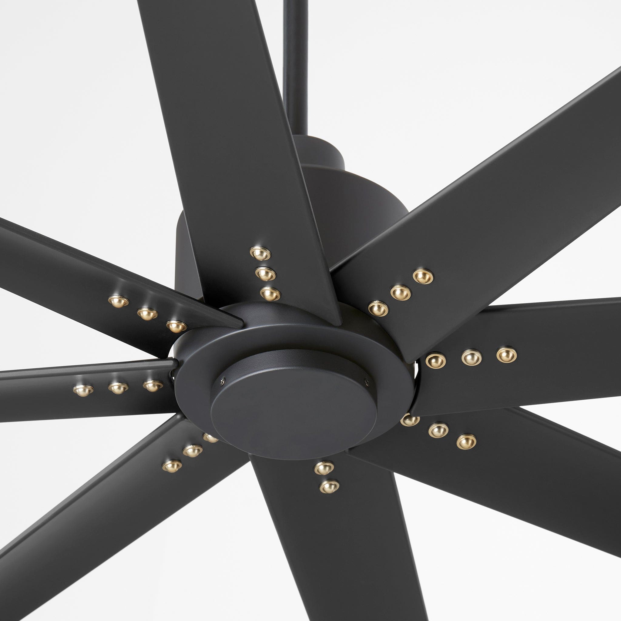 Oxygen by Quorum FLEET 3-112-1515 Ceiling Fan with Remote 56 inch 8 Blade - Black