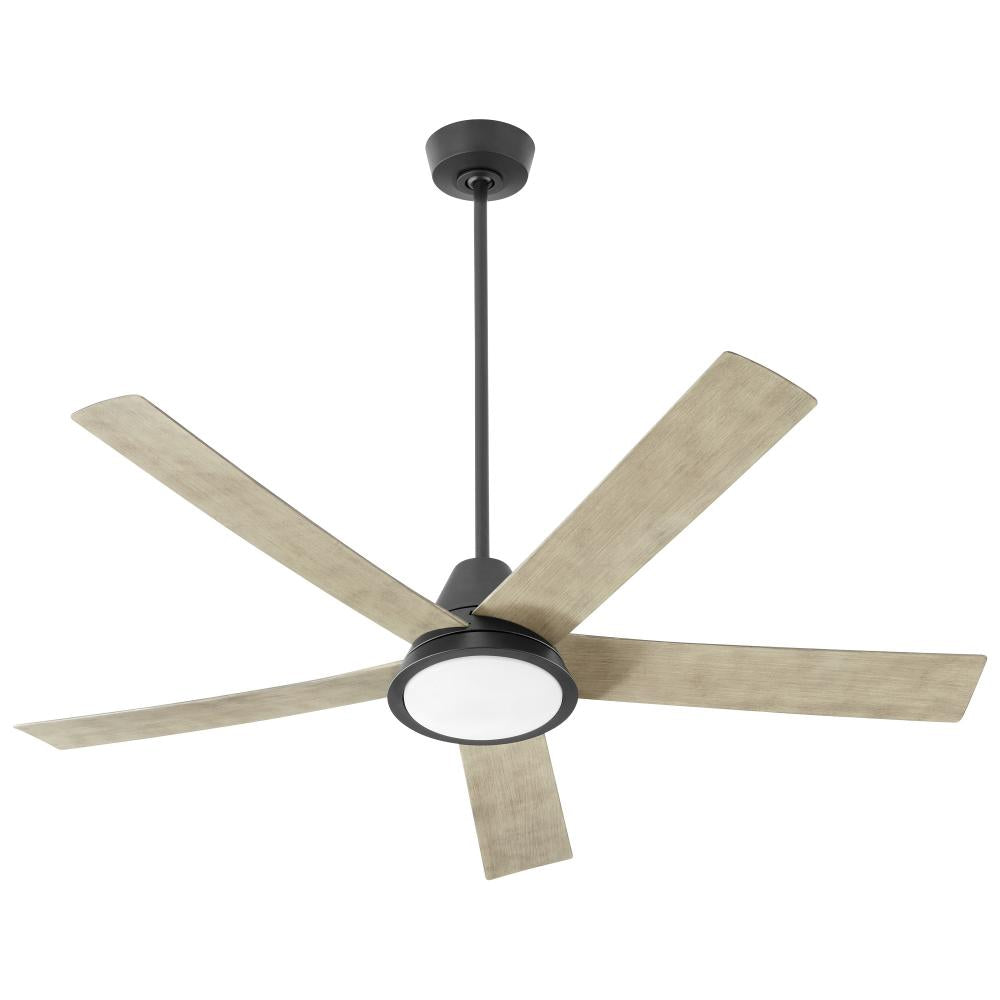 Oxygen by Quorum TEMPLE 3-115-15 Fan Traditional - Black