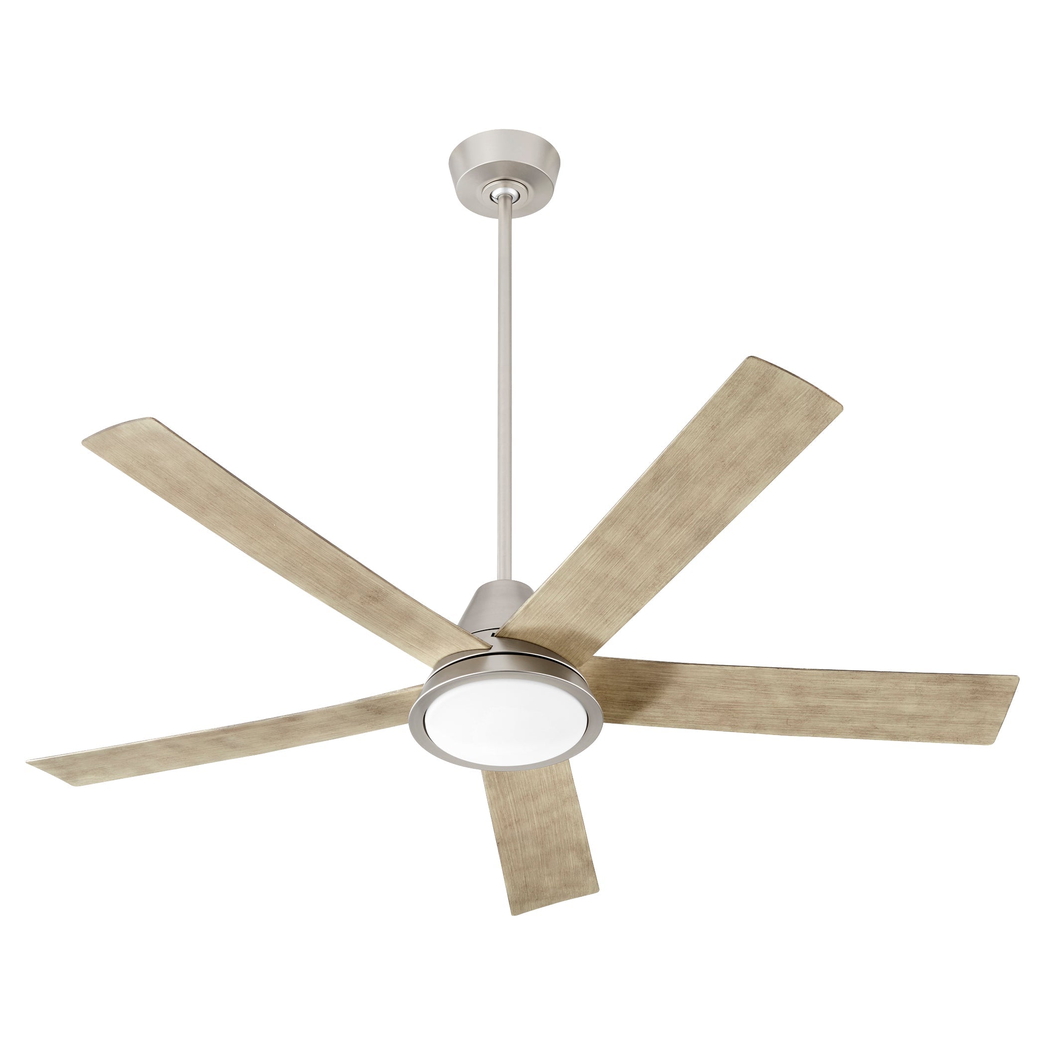 Oxygen Temple 3-115-24 Ceiling Fan - Satin Nickel