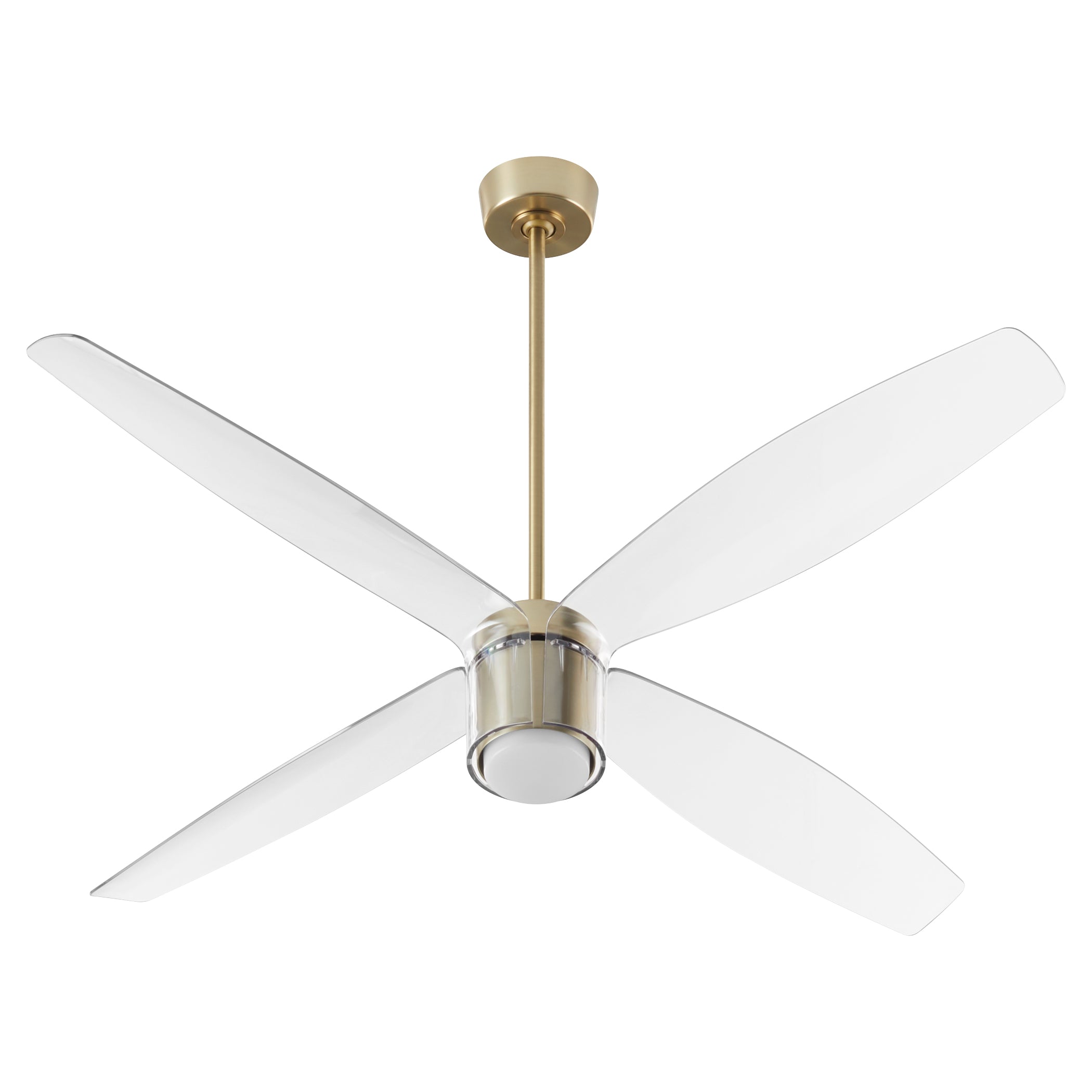 Oxygen by Quorum SAMARAN 3-116-40 Fan - Aged Brass
