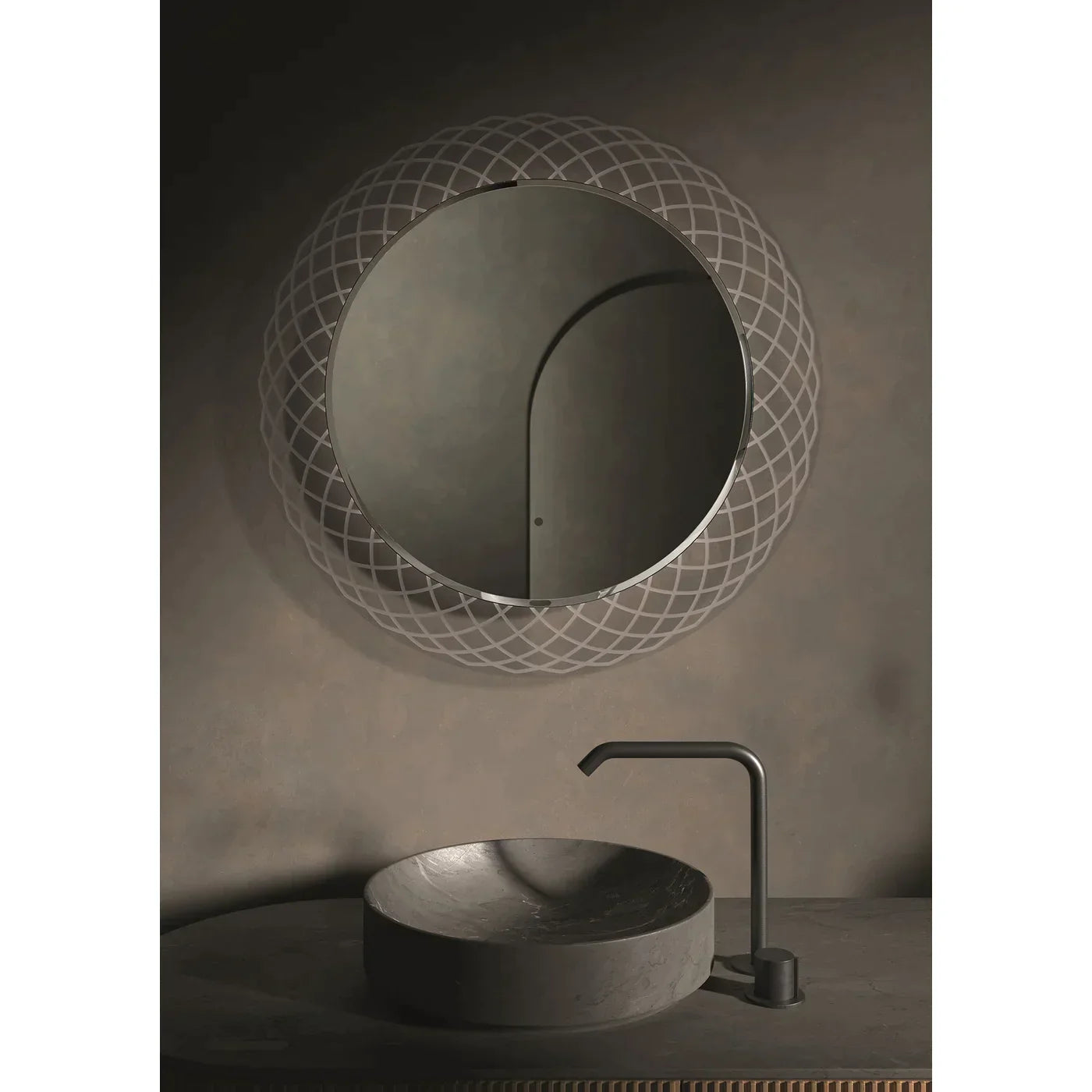 Vanita by Oxygen PERLA 3-1201-0 Lighted LED Mirror 30 Inch