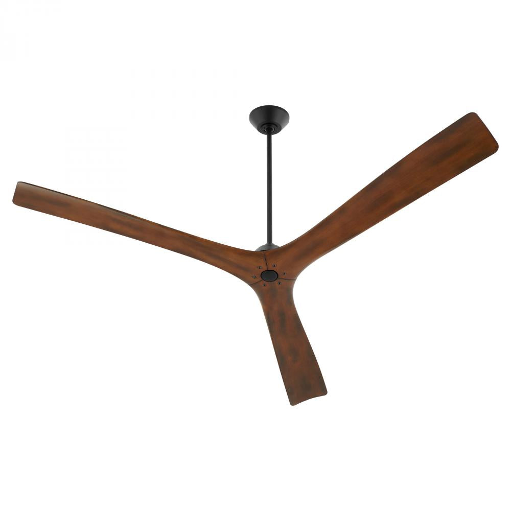 Oxygen by Quorum MECCA 3-121-2115 Fan - Black W Walnut