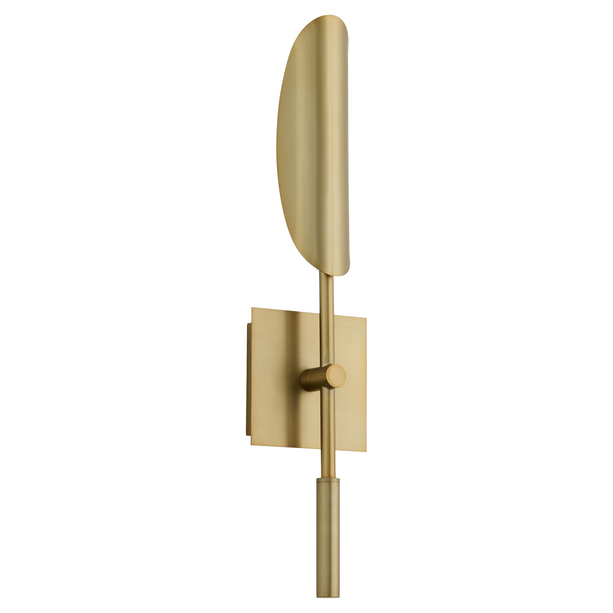 Oxygen by Quorum PIVOT 3-405-40 Sconce - Aged Brass