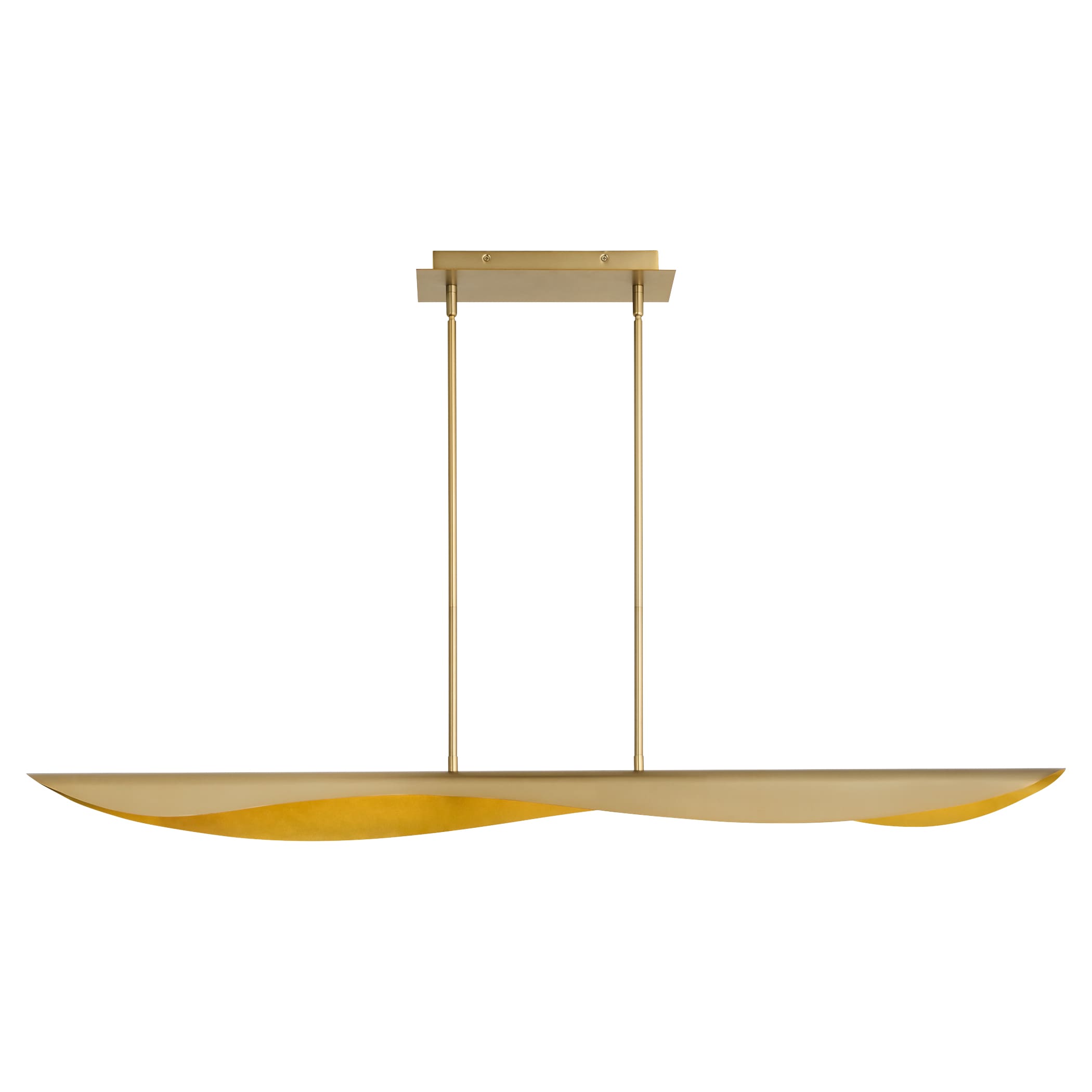 Oxygen by Quorum PIVOT 3-408-40 Chandelier - Aged Brass