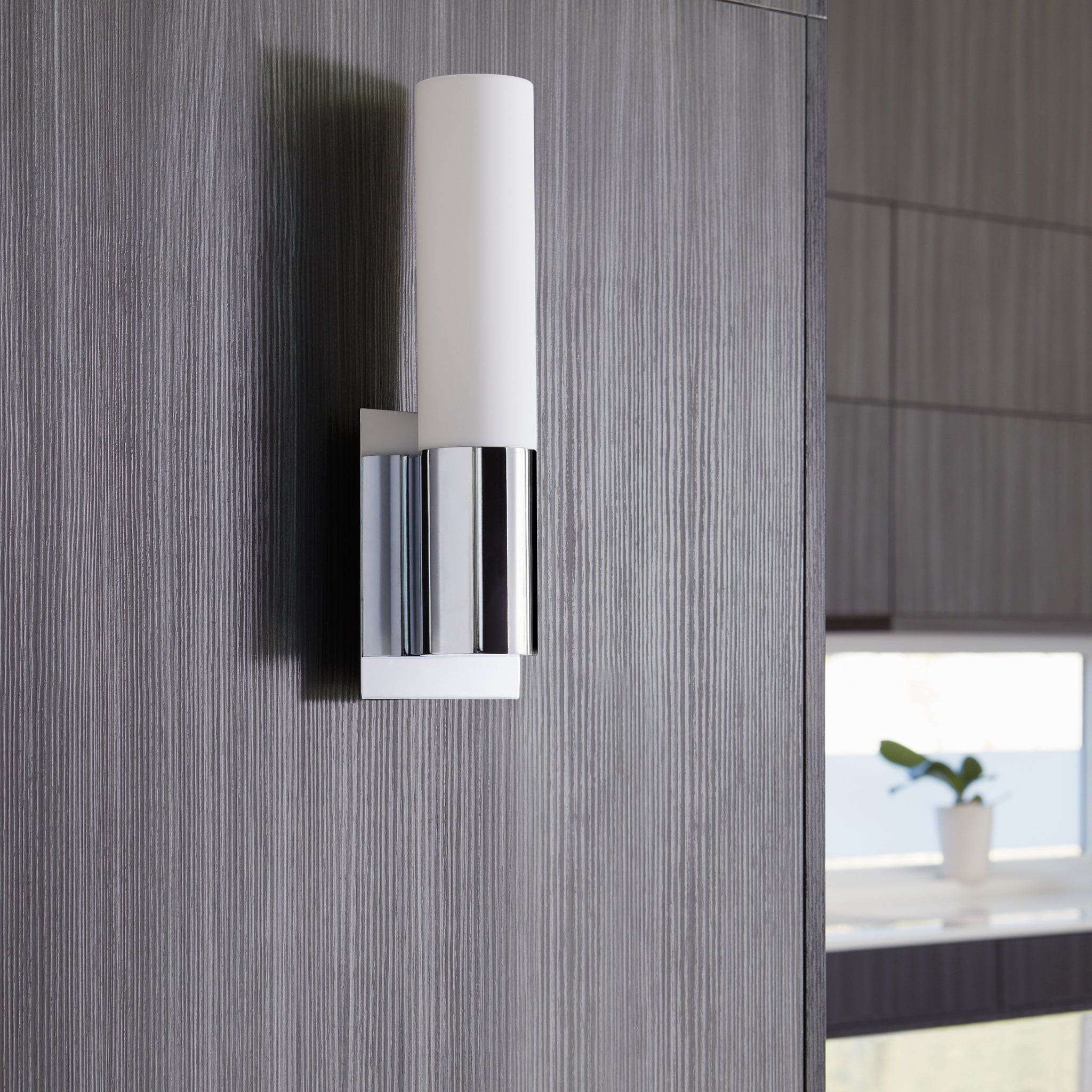 Oxygen by Quorum MAGNETA 3-528-124 Sconce Transitional - Satin Nickel