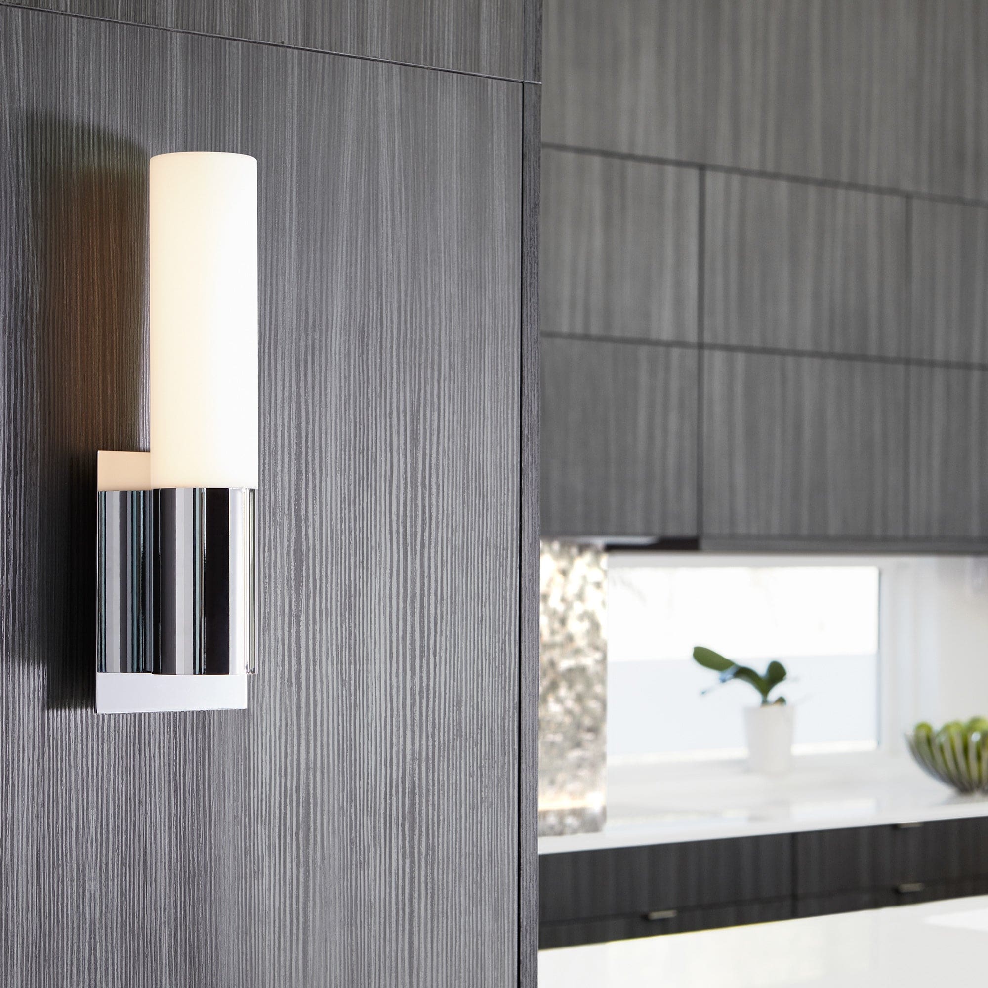 Oxygen by Quorum MAGNETA 3-528-24 Sconce Transitional - Satin Nickel