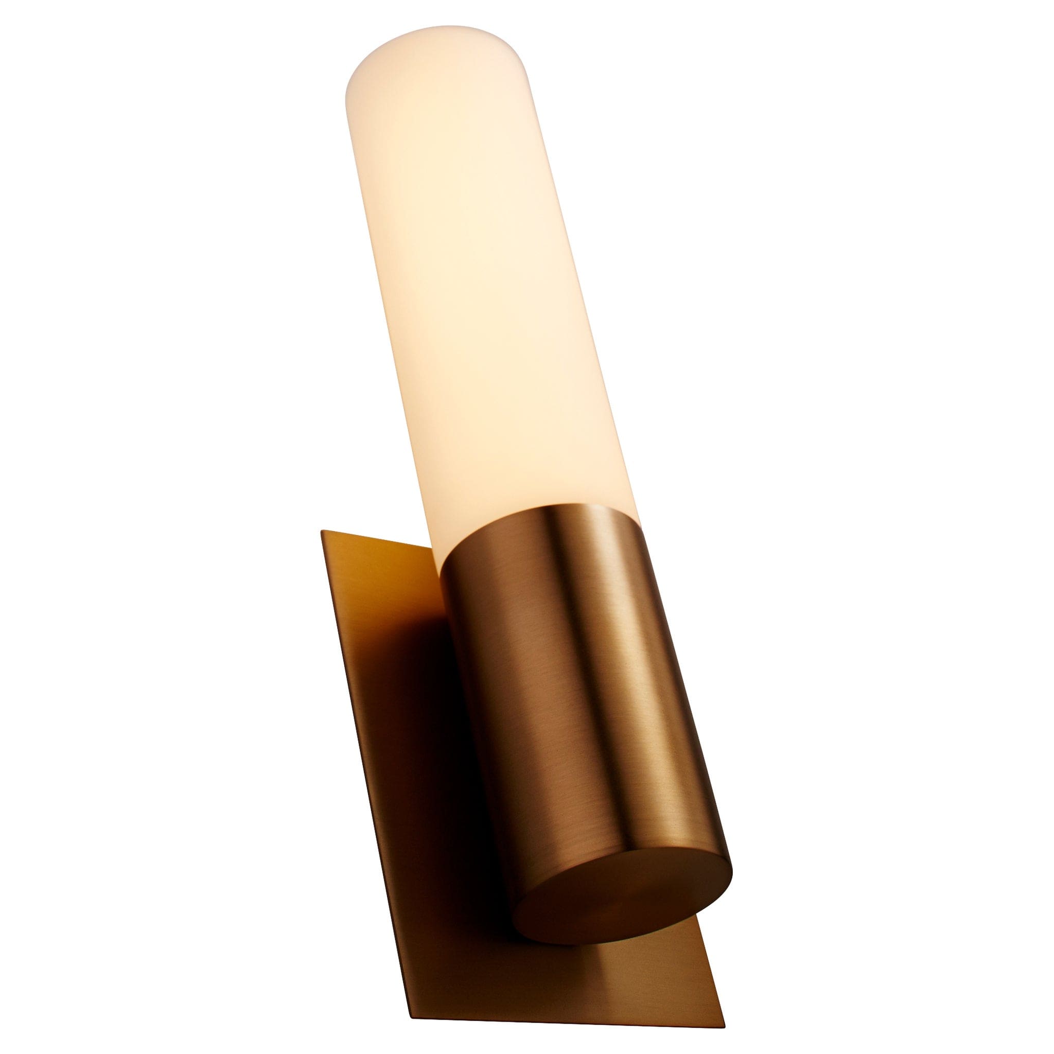 Oxygen by Quorum MAGNETA 3-528-40 Sconce Transitional - Aged Brass