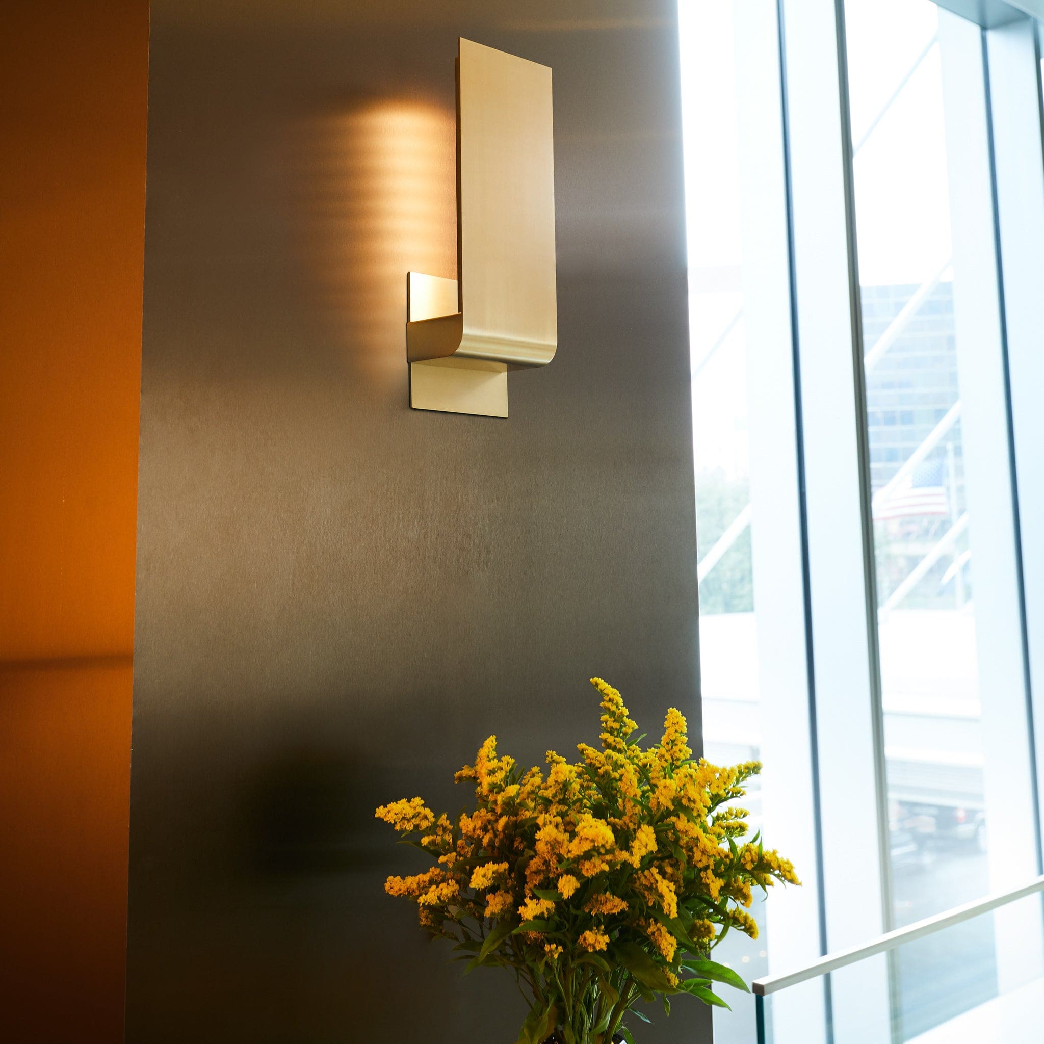 Oxygen by Quorum HALO 3-535-40 Exterior Transitional - Aged Brass